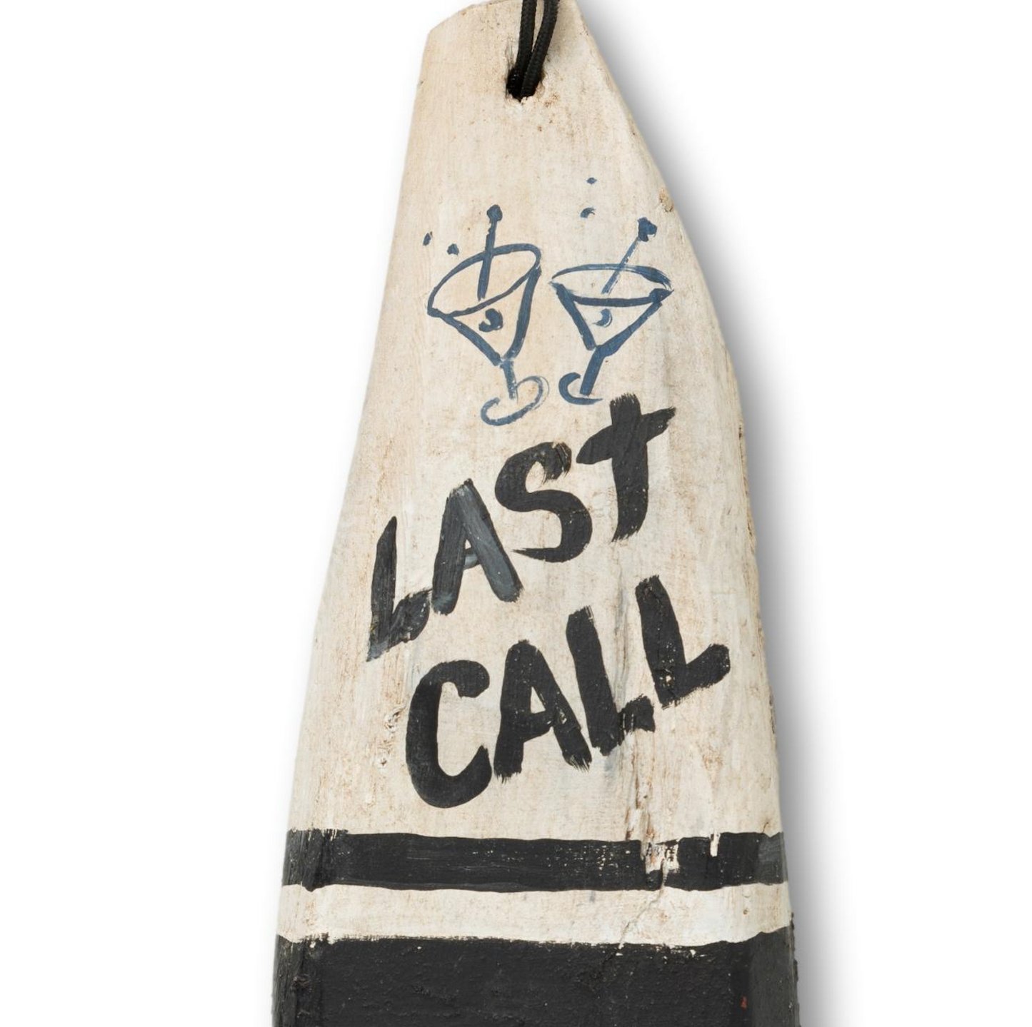 "Last Call" Wood Buoy