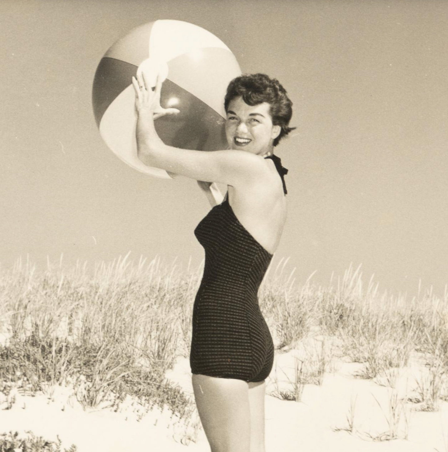 Vintage "Beach Girl" Photo