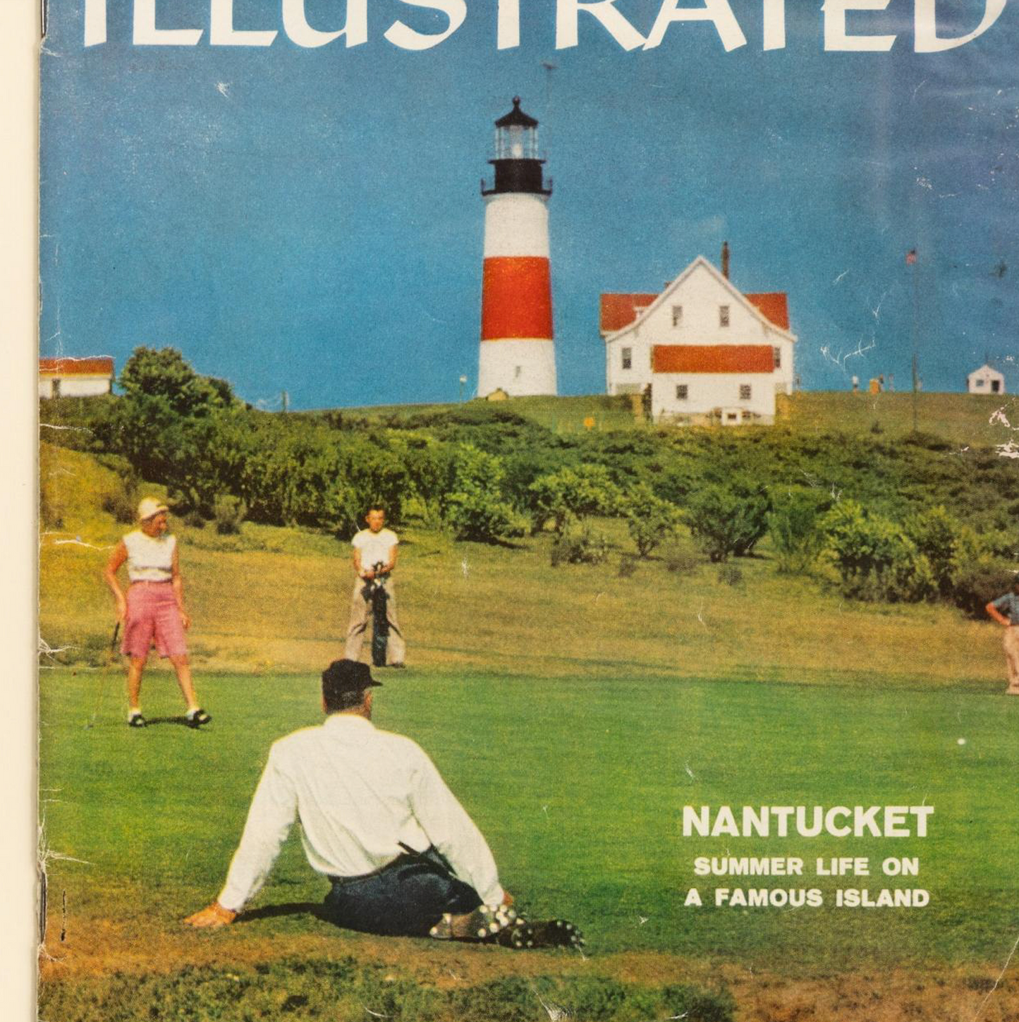 Framed Nantucket Issue of Sports Illustrated