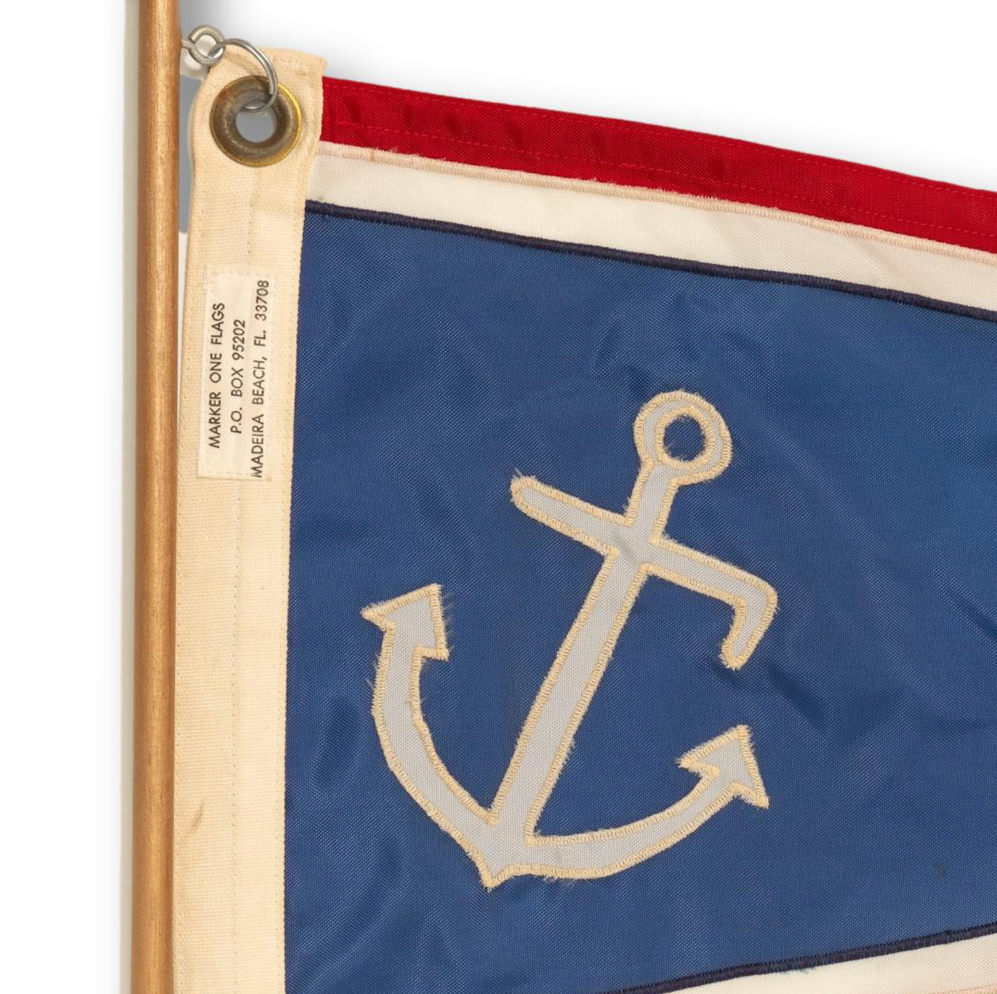 Anchor Flag on Staff