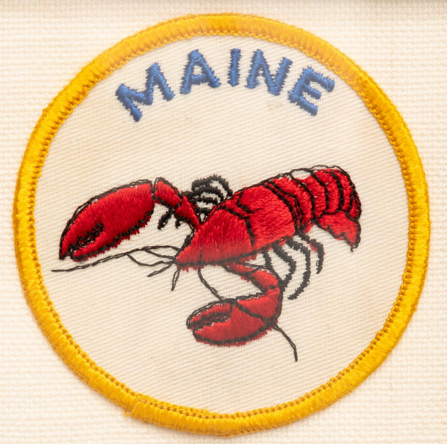 Framed Maine Patch