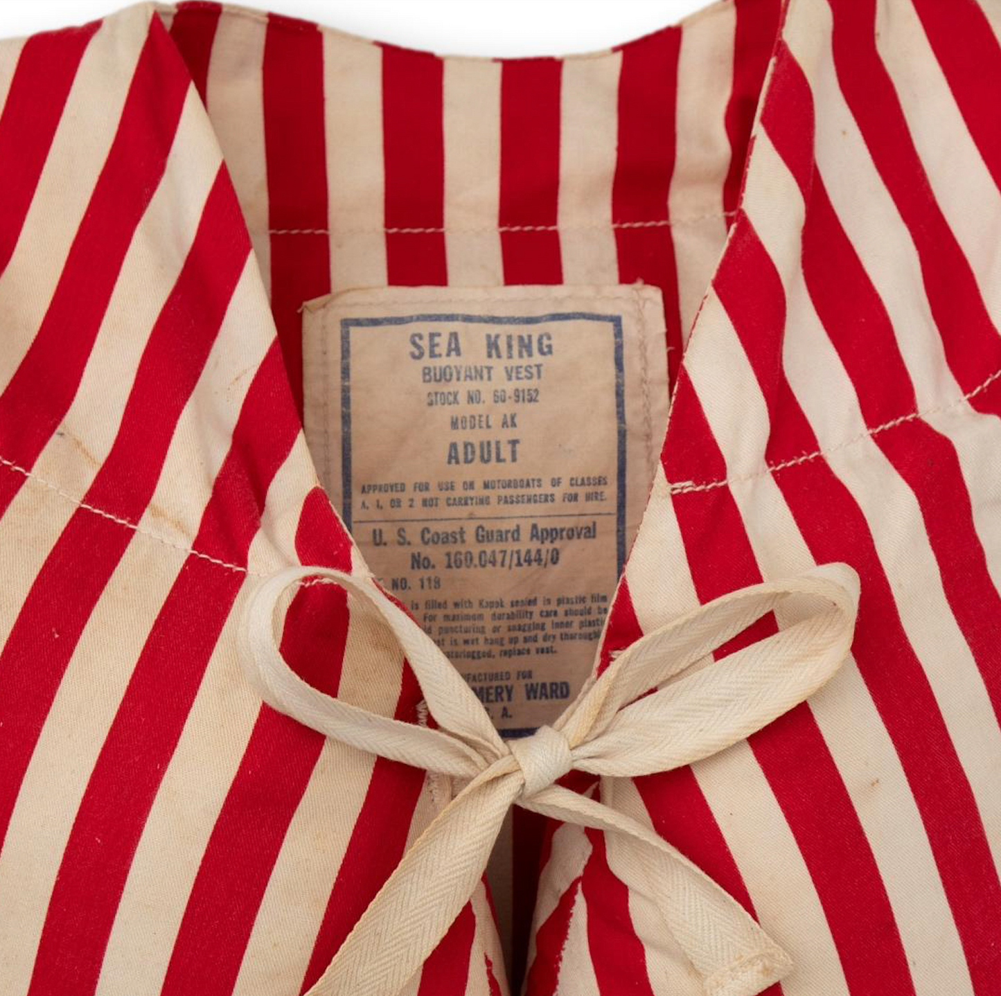 Adult Striped Life Jacket / Vest