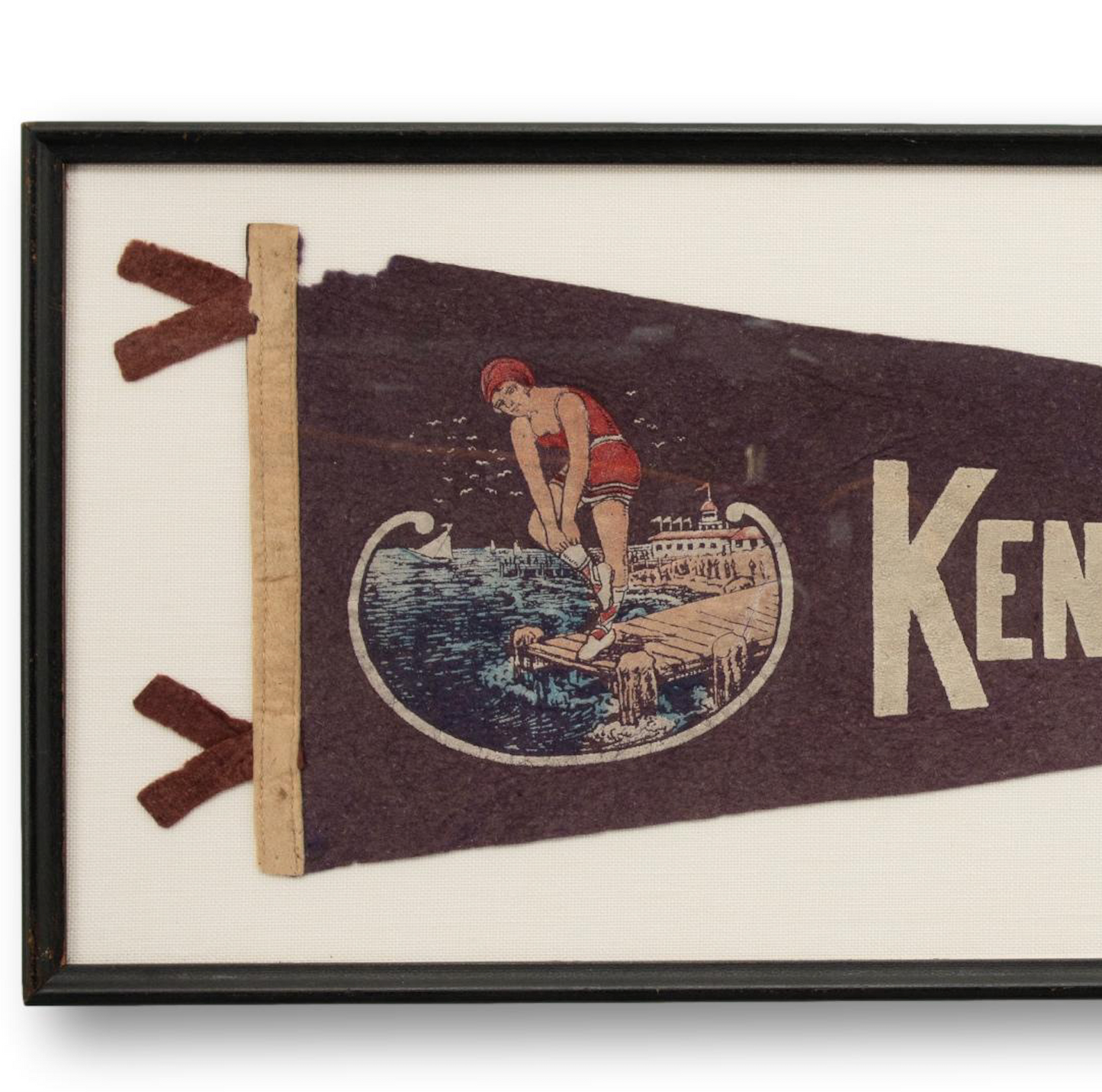 Framed Kennebunk Pennant