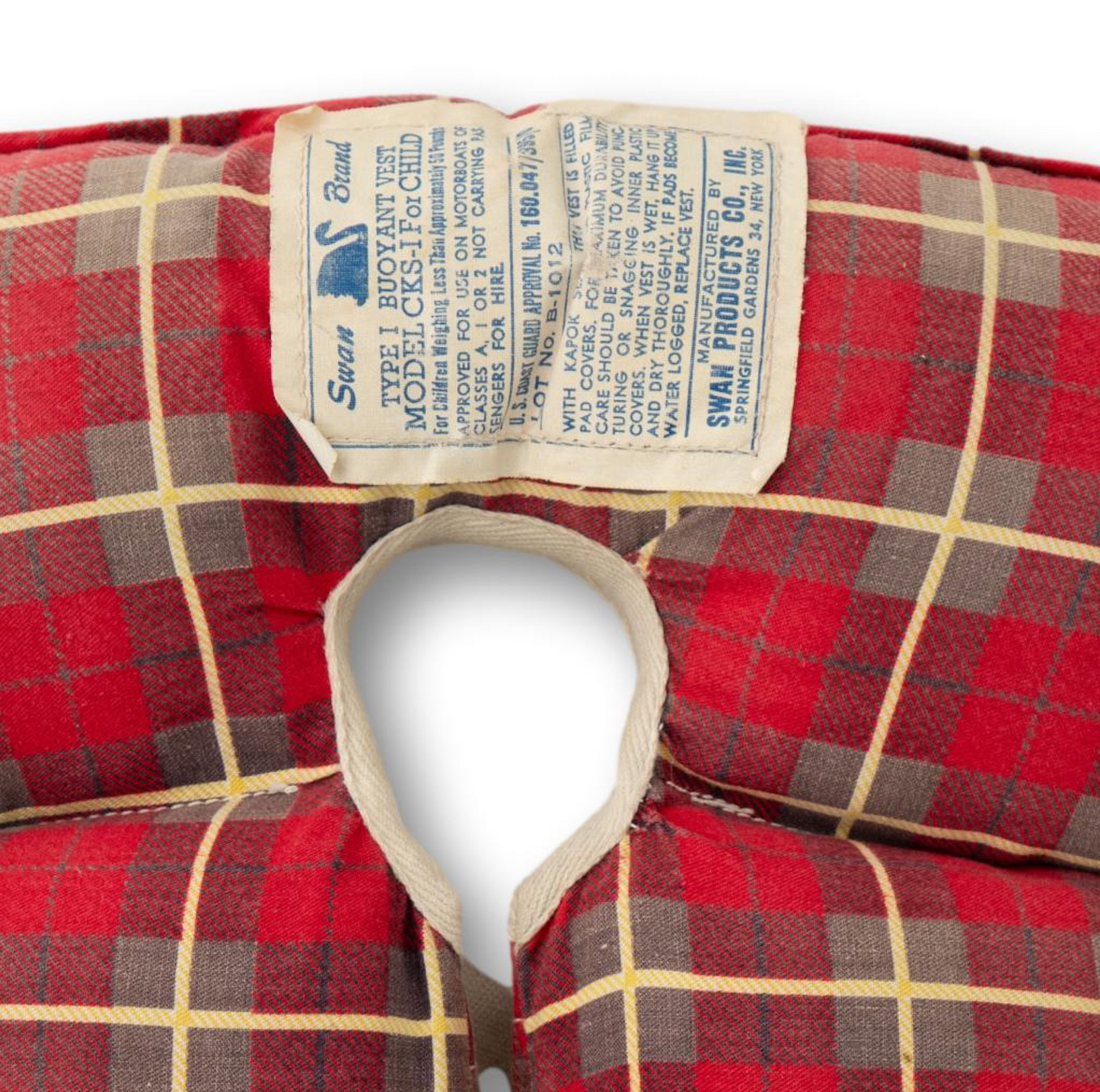 Plaid Children's Life Jacket / Vest
