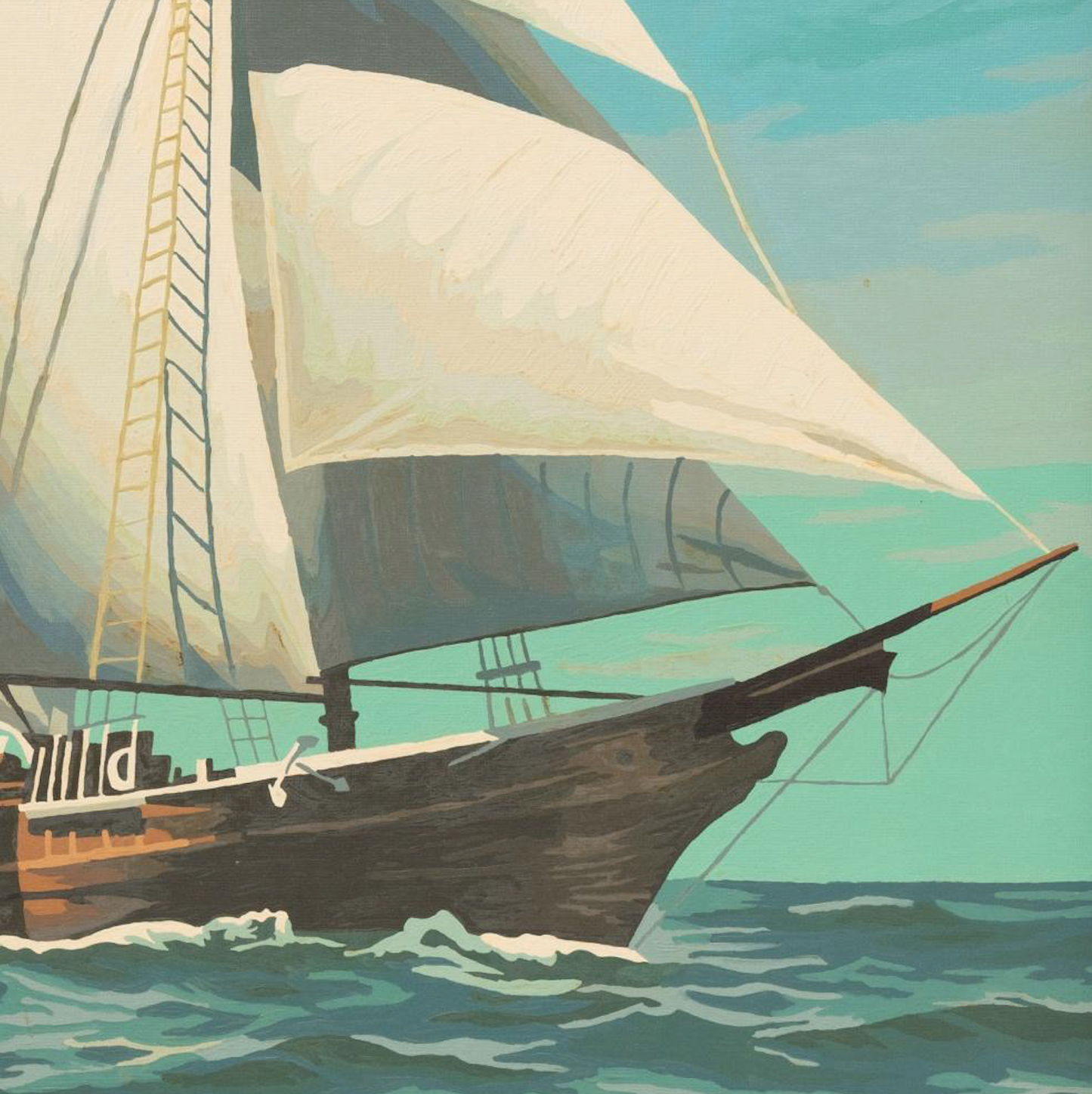 Large Ship Paint by Number