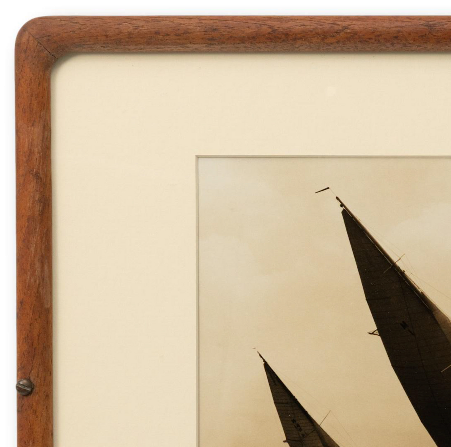 Framed Sailboats Photo