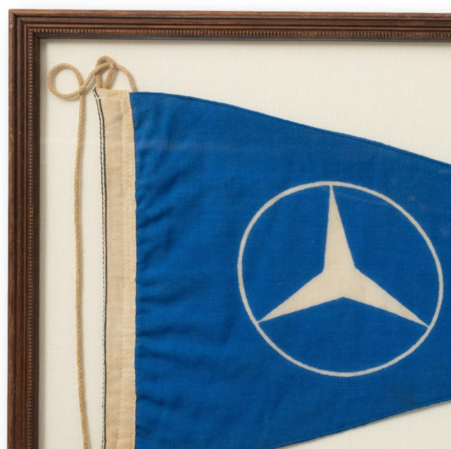 Framed Mercedes Benz Flag