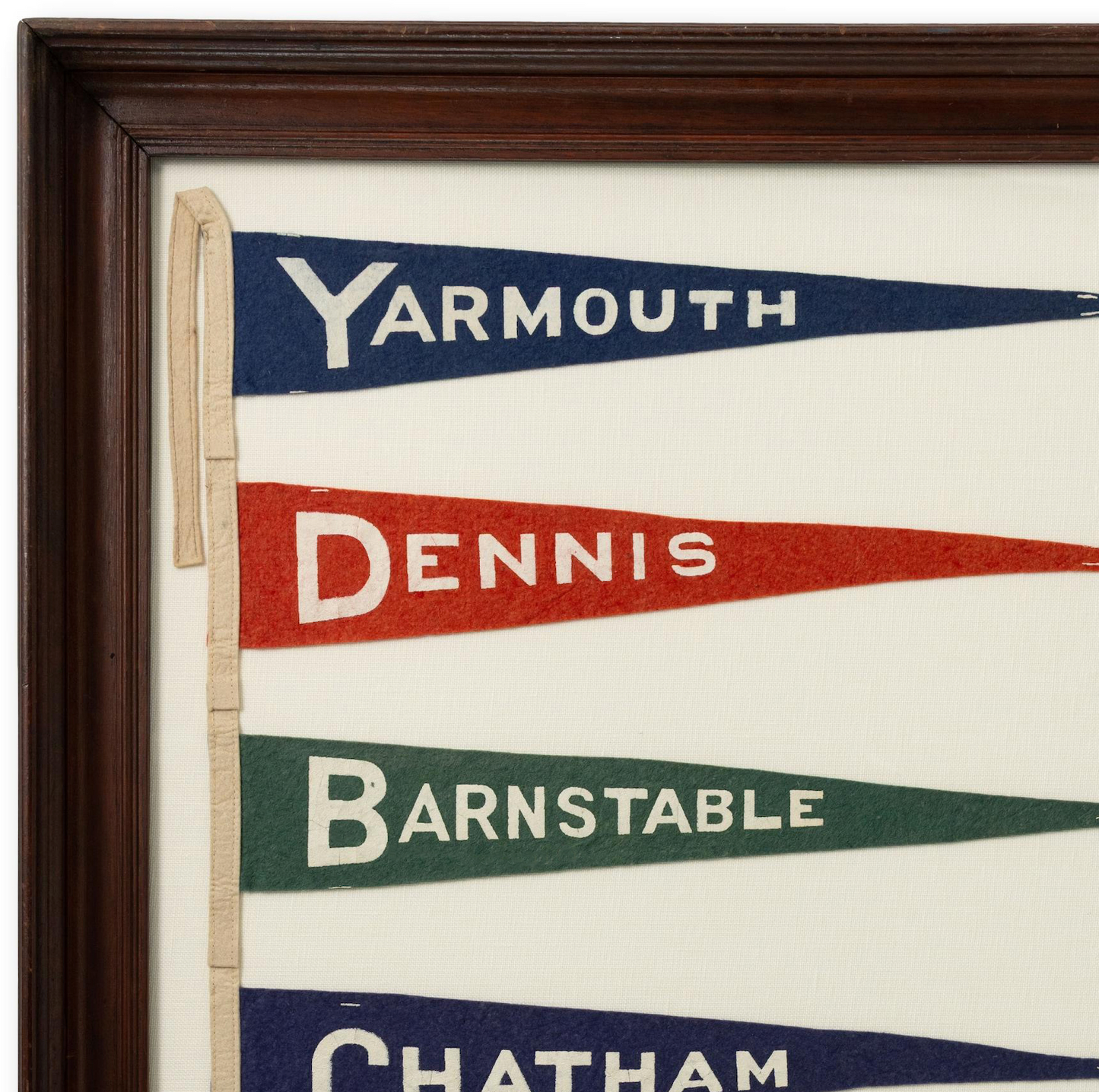 Framed Cape Cod Towns Pennants