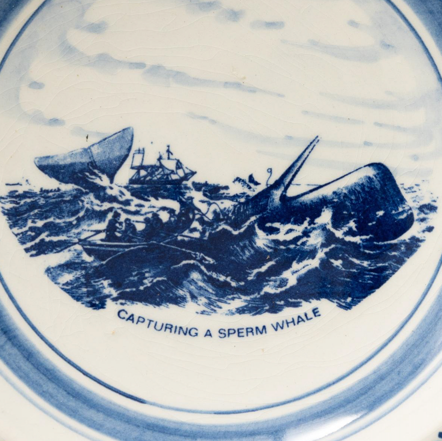Delft Sperm Whale Dish
