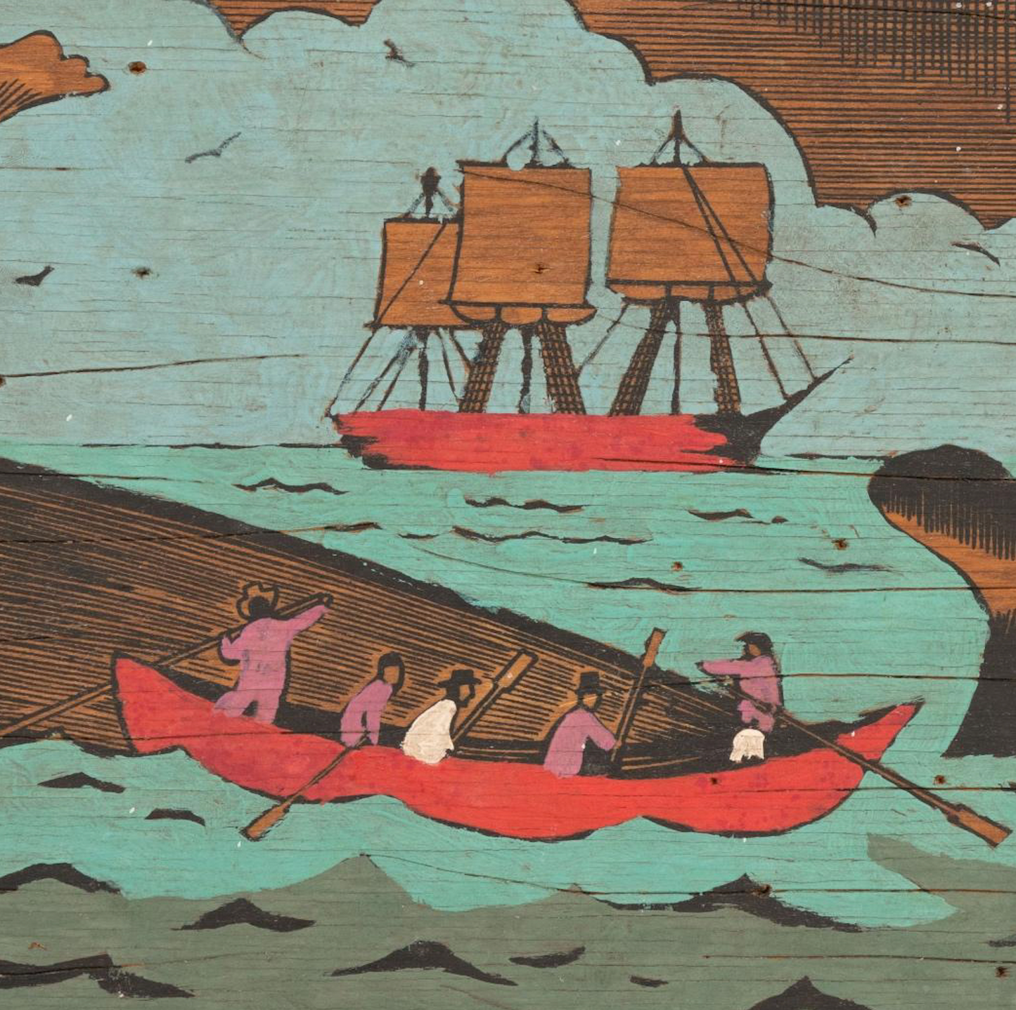 Nautical Folk Painting