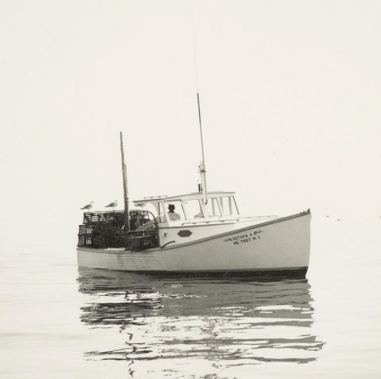 Lobster Boat Photograph