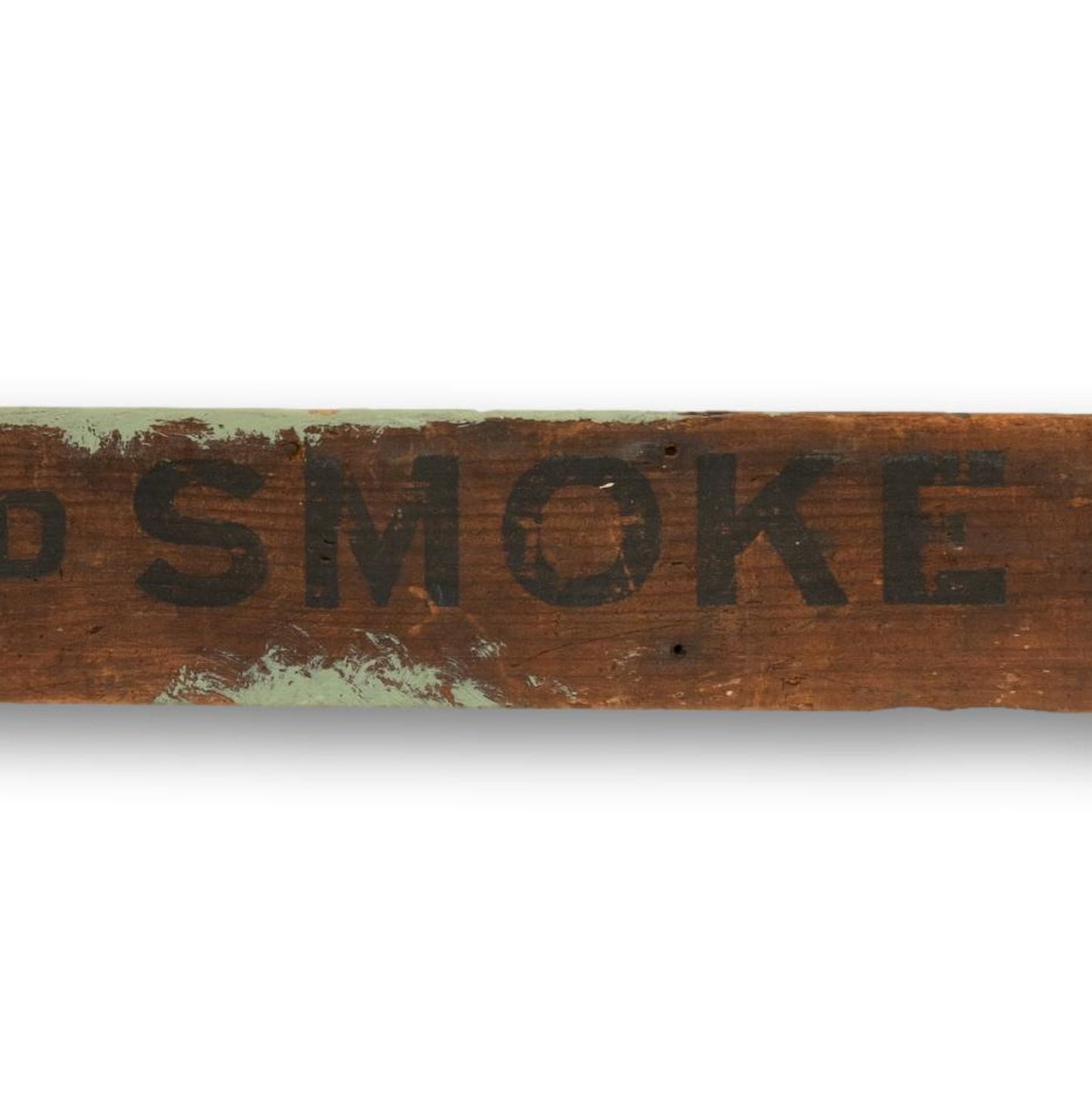 "Chew and Smoke" Sign