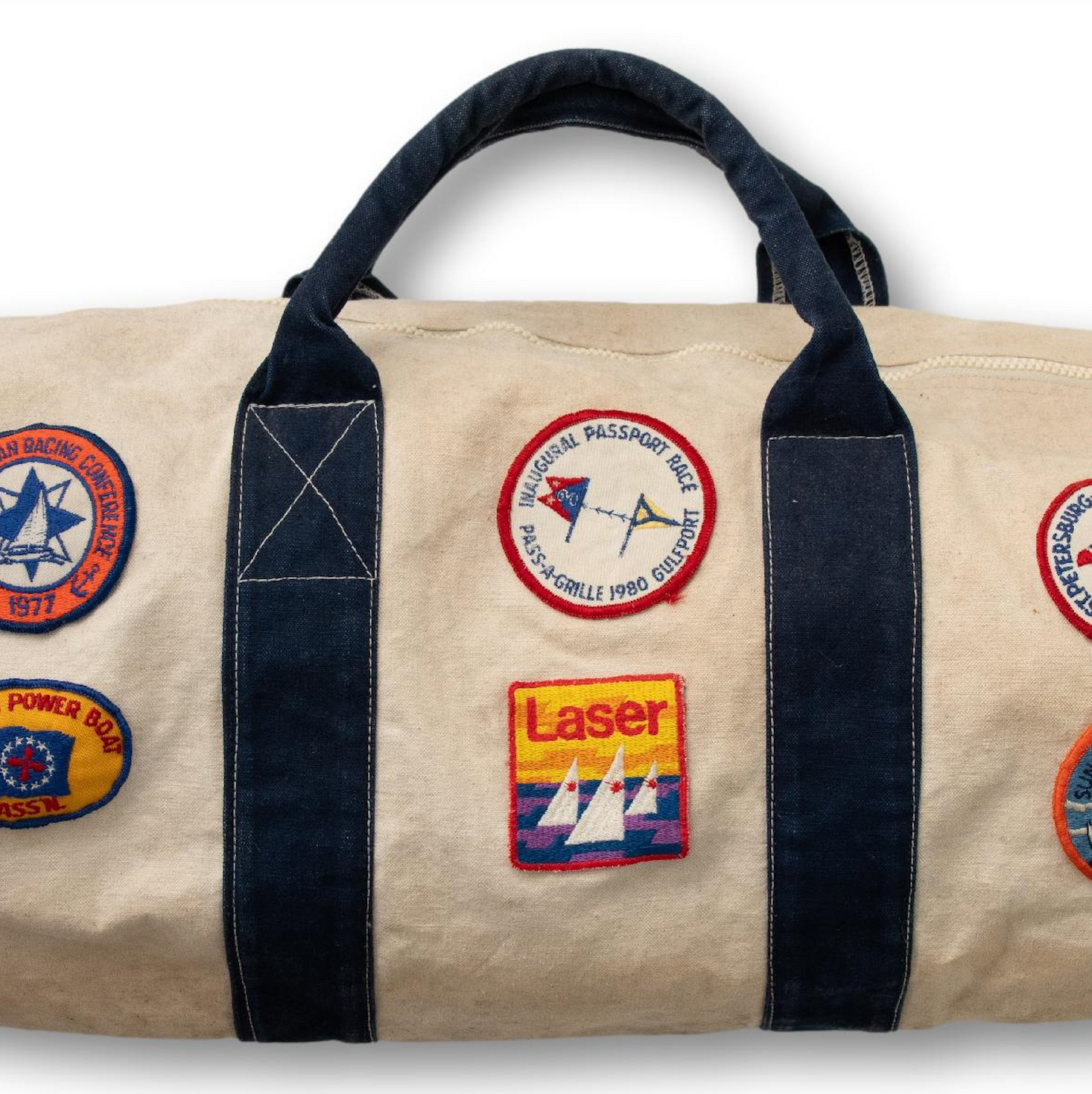 Duffle Bag w/ Sailing Patches