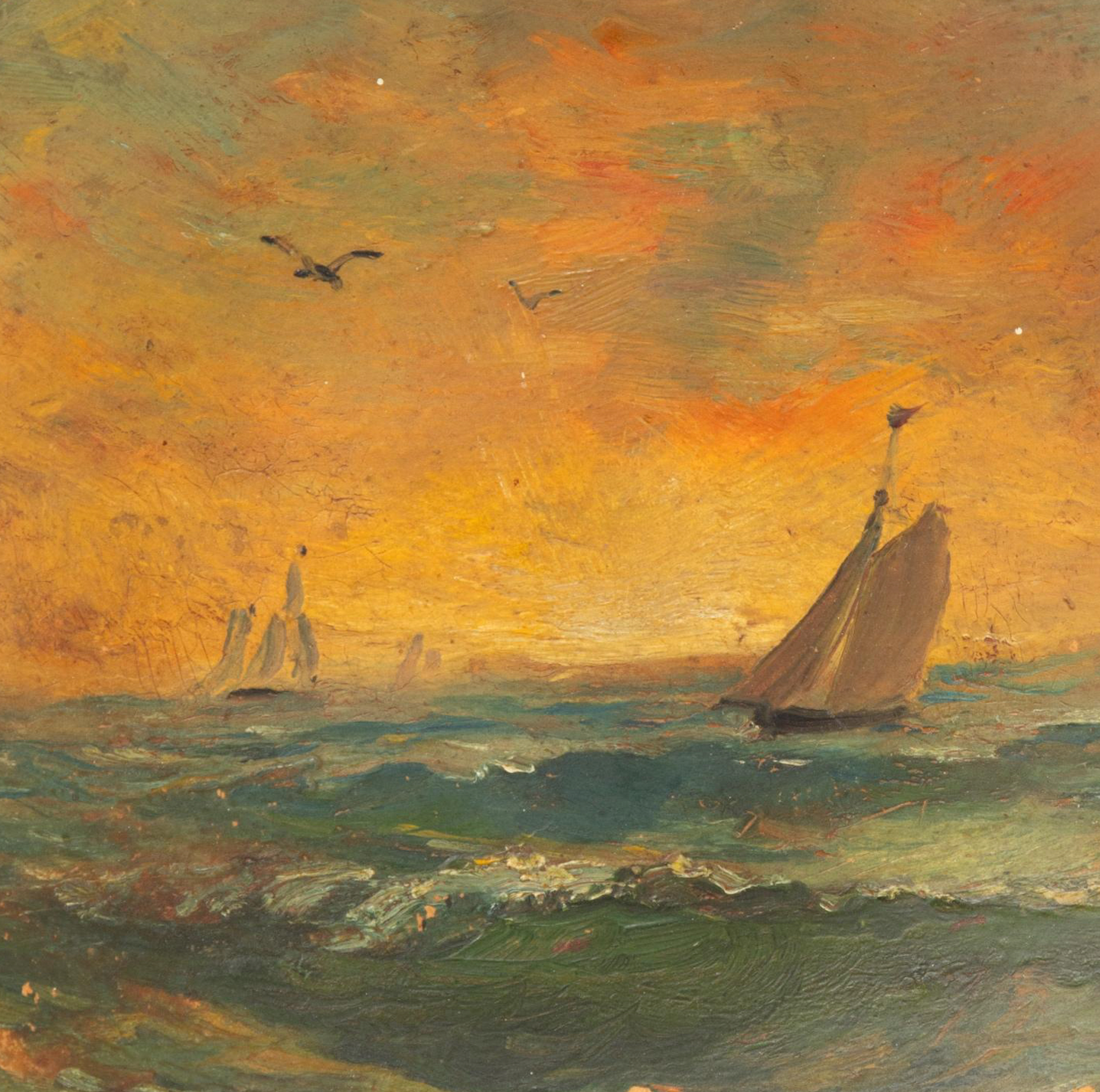 Round Oil Seascape