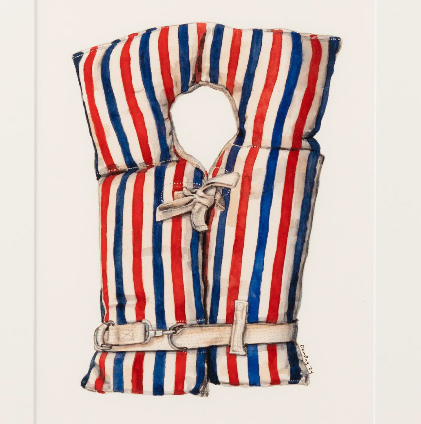 Framed Life Vest Print