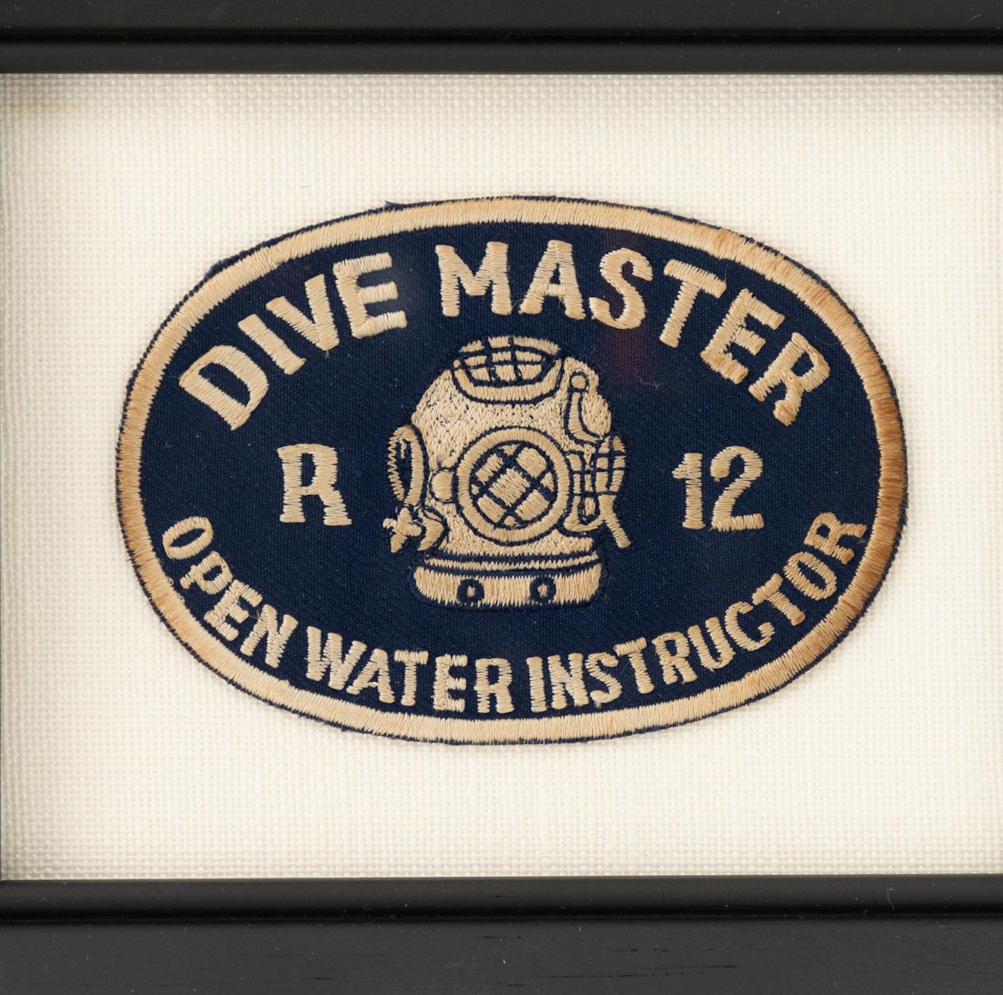 Framed Dive Master Patch