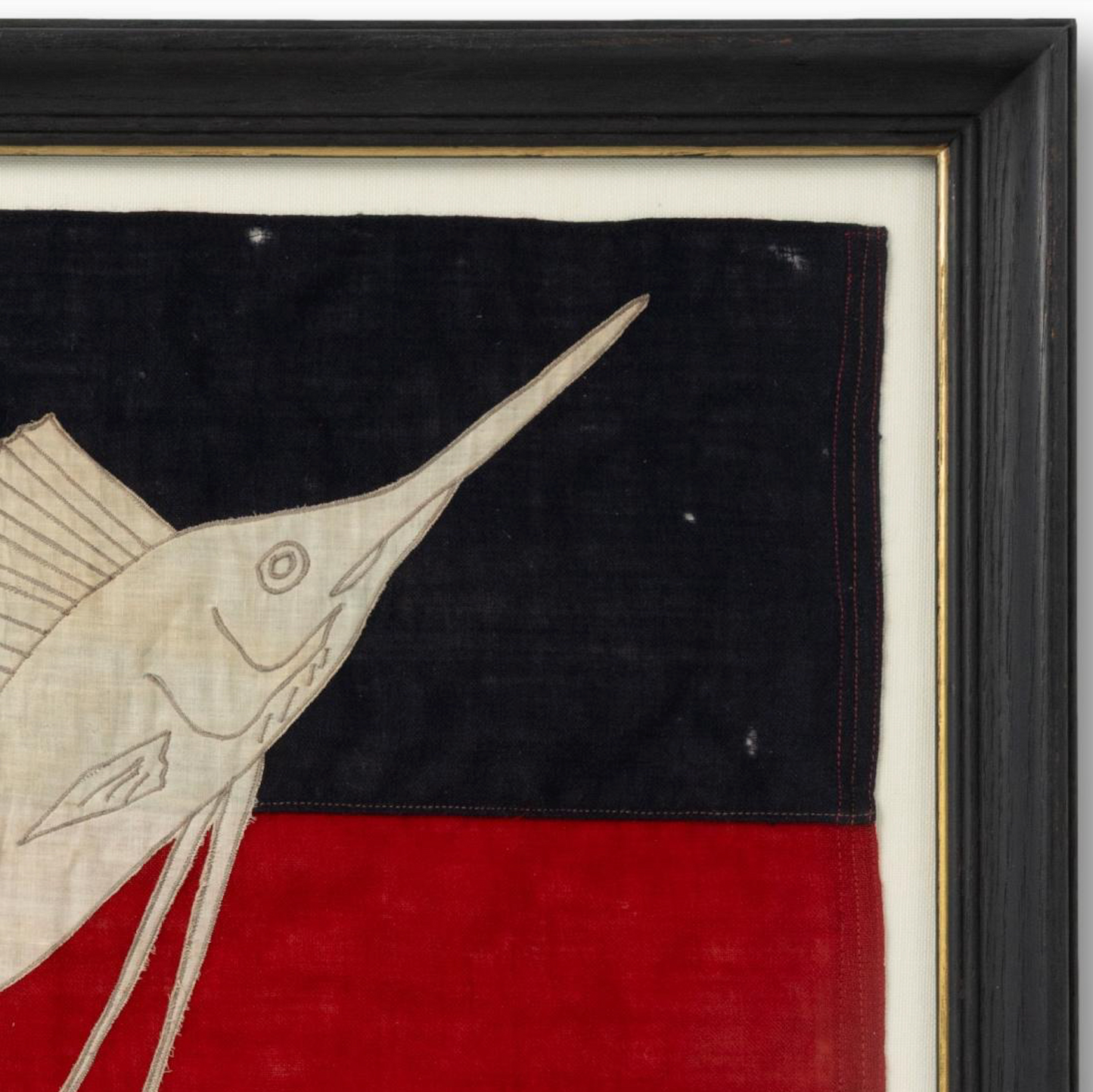 Large Framed Sailfish Trophy Flag