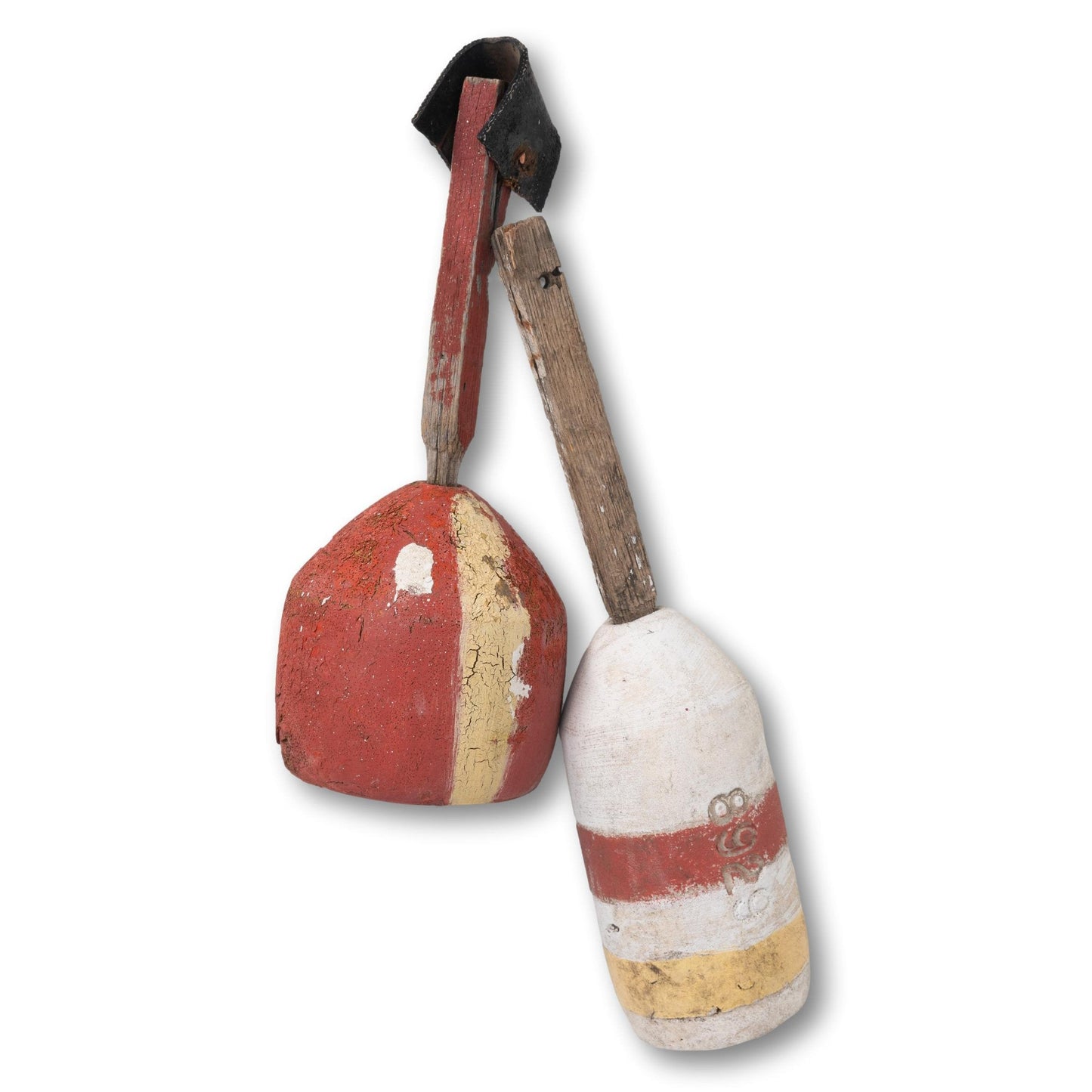 Pair of Maine Lobster Buoys