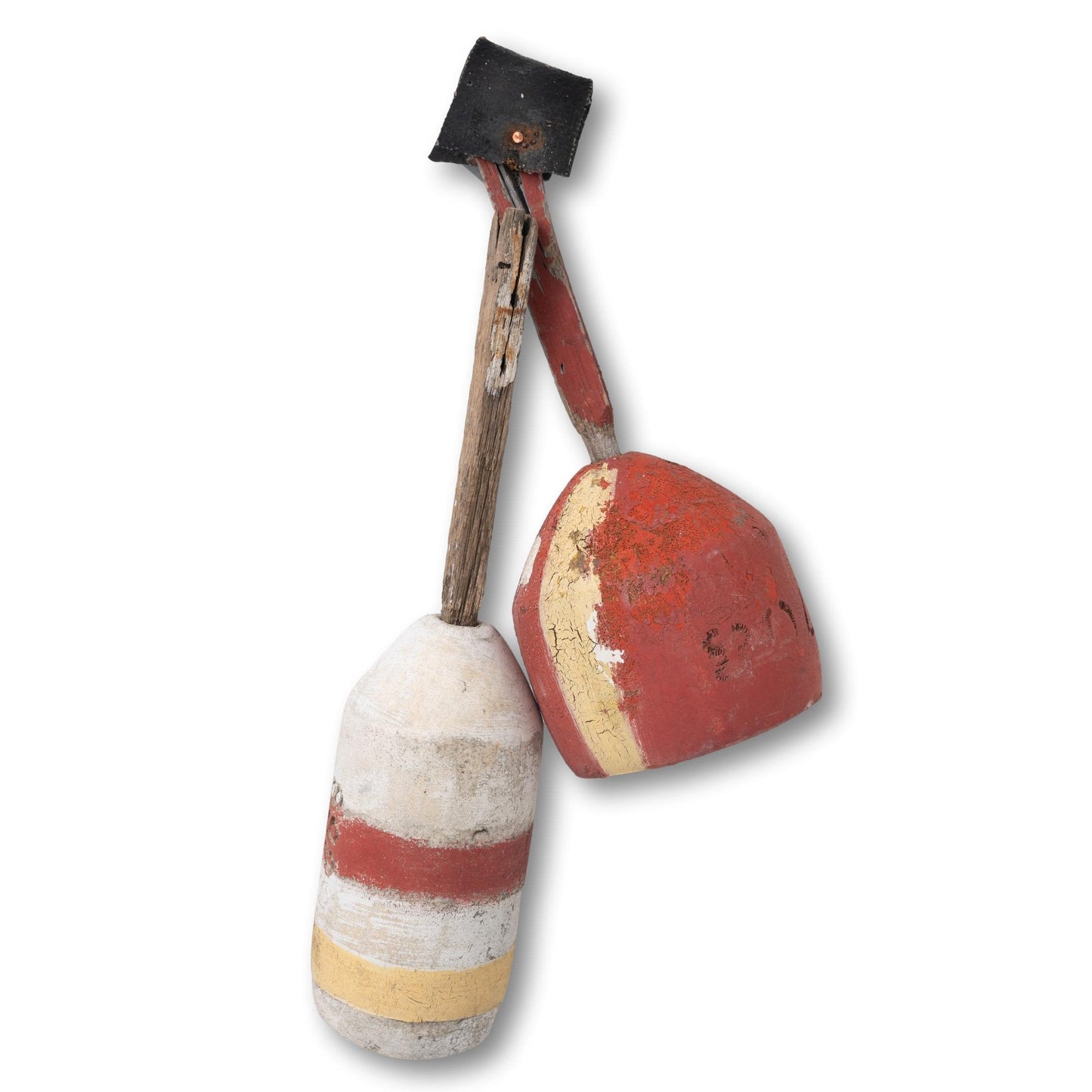 Pair of Maine Lobster Buoys