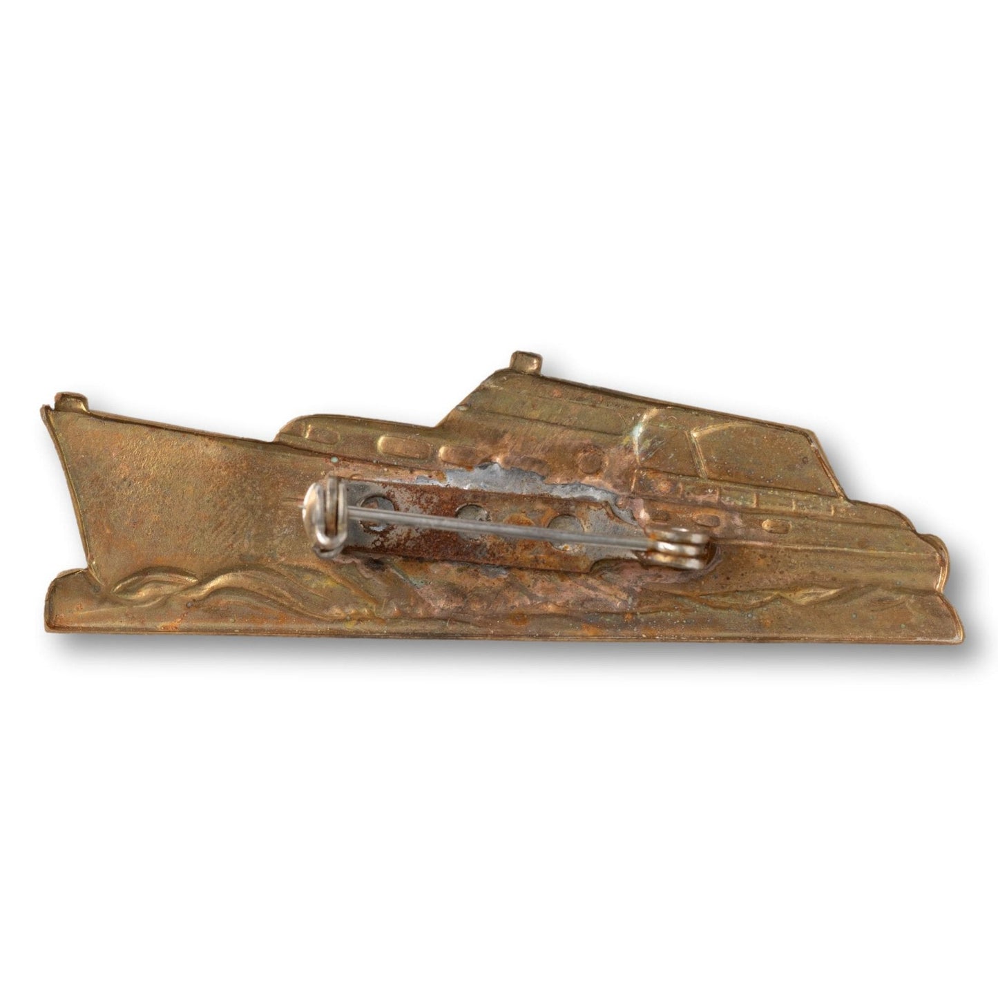 Brass Yacht Pin