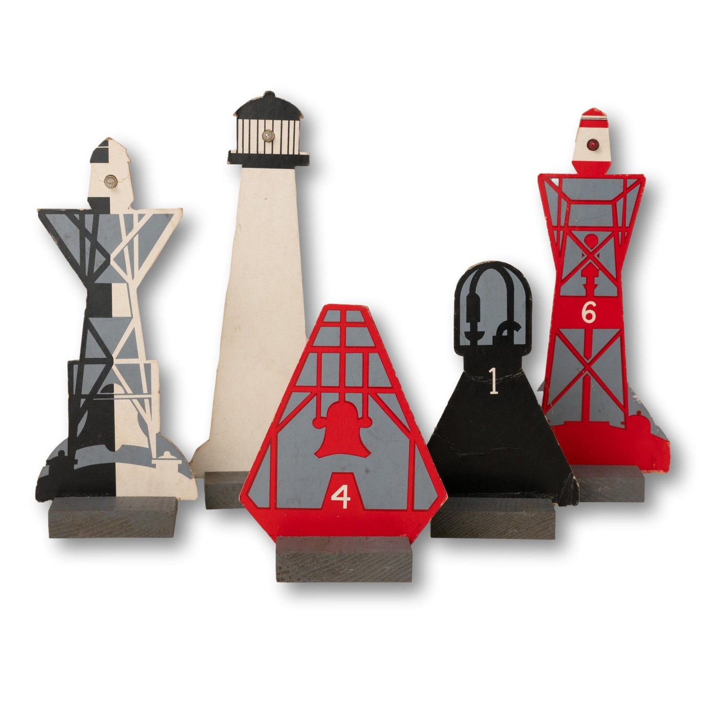 Nautical Marker Training Cards, Set of 5