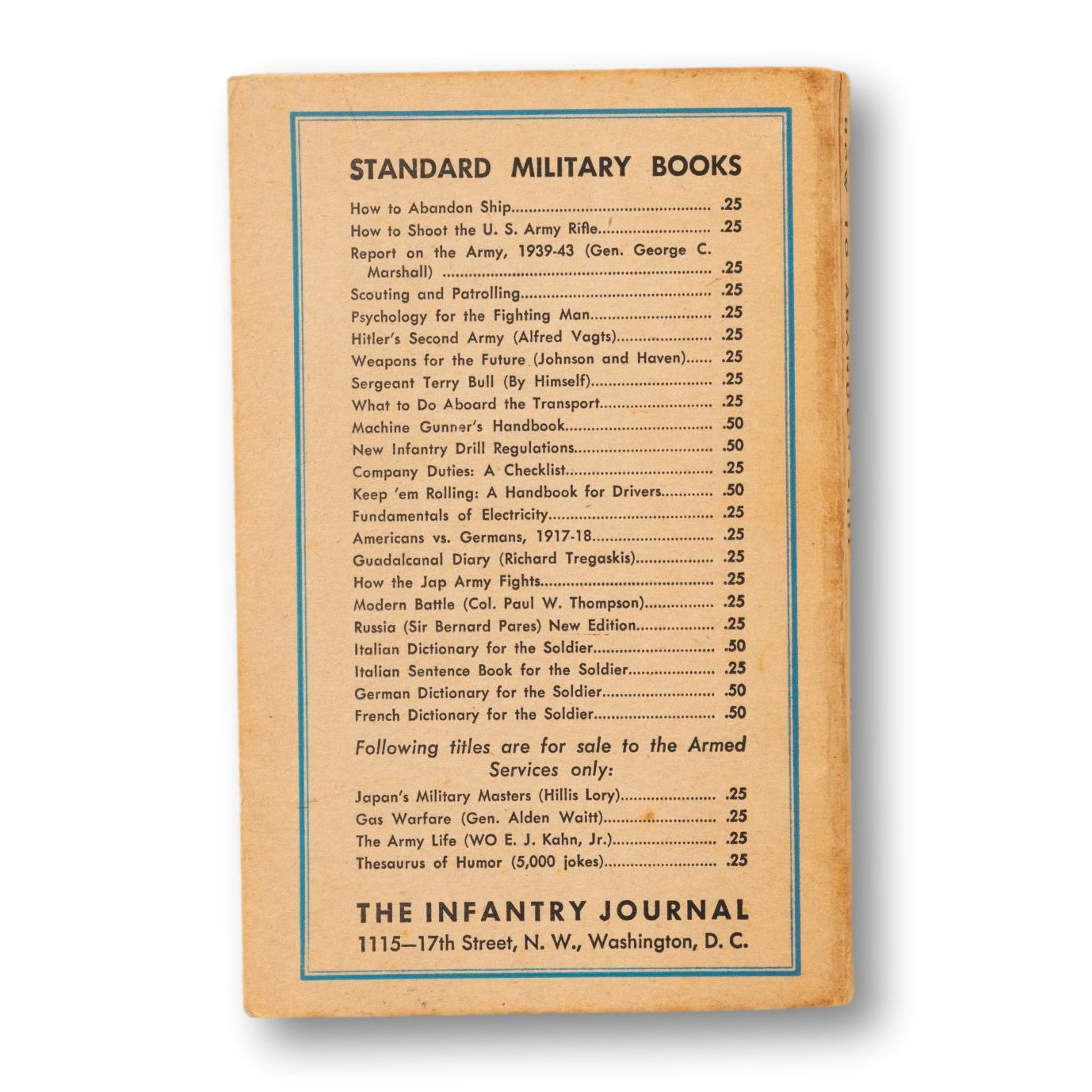 "How to Abandon Ship" Soft Cover