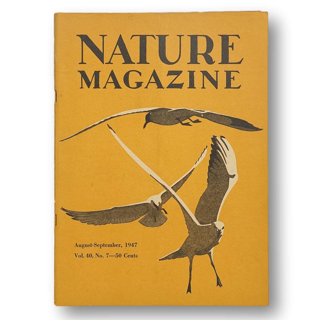 Nature Magazine with Seagull Cover, 1947