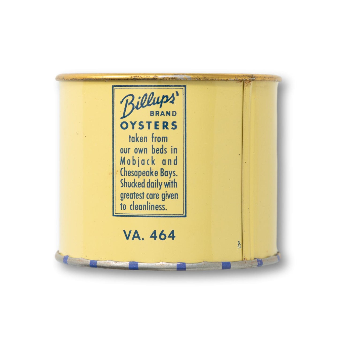 Billup's Brand Oyster Tin, 12oz