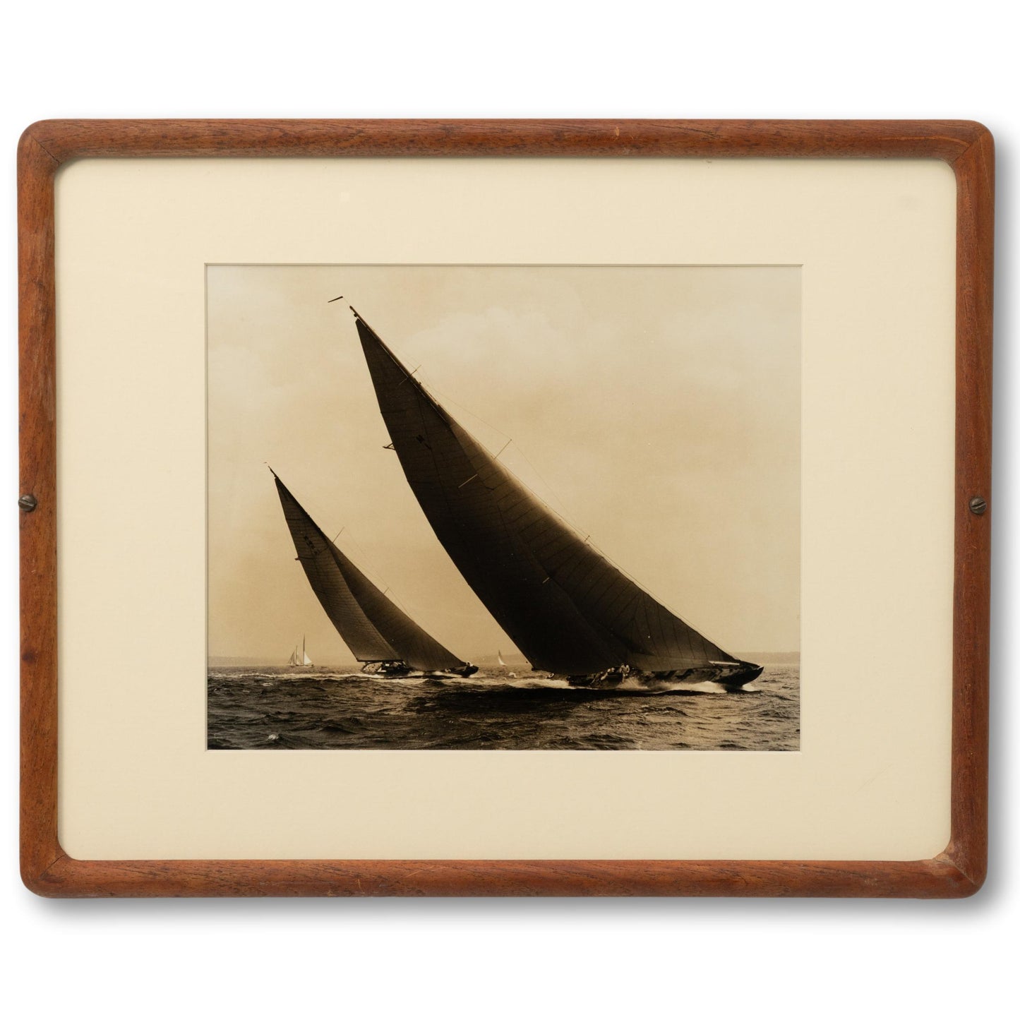 Framed Sailboats Photo