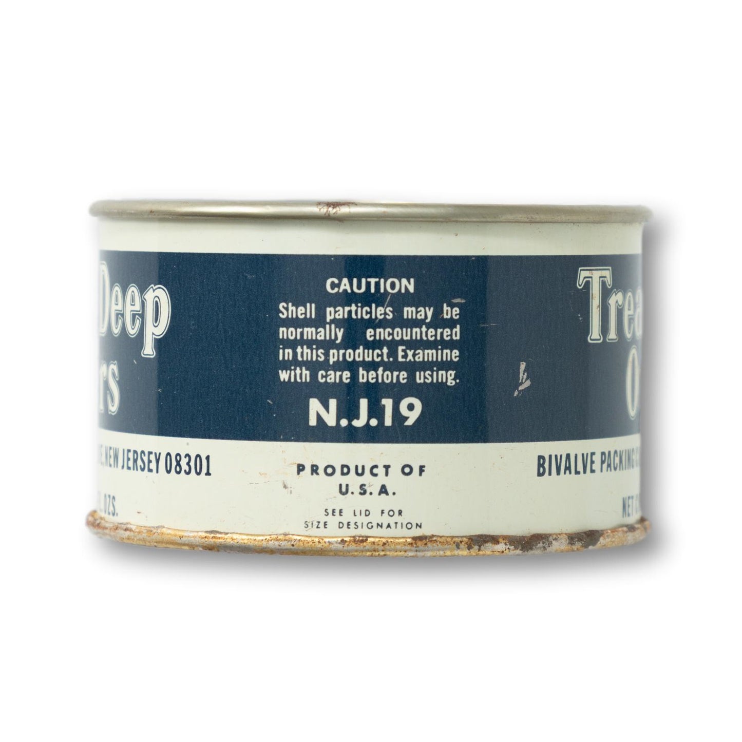 "Treat from the Deep" Oyster Tin