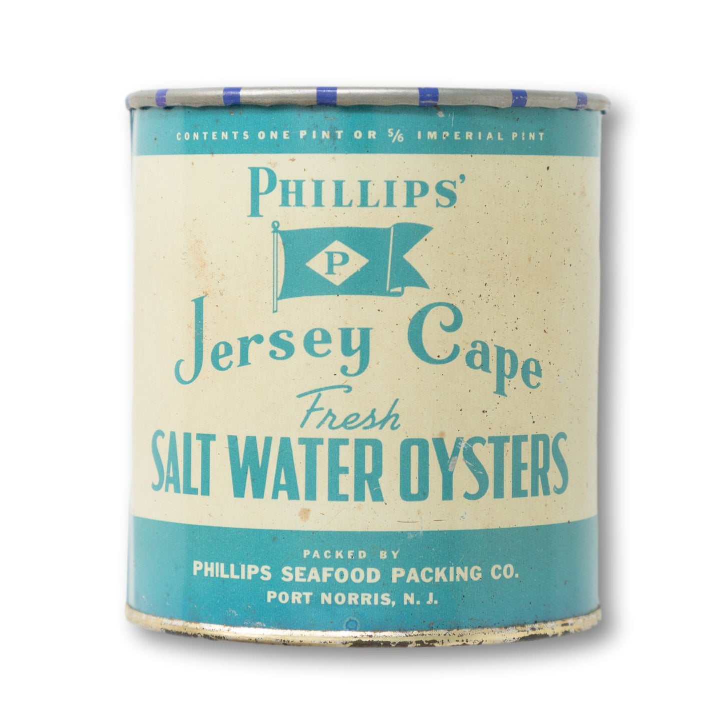 "Jersey Cape" Oyster Tin