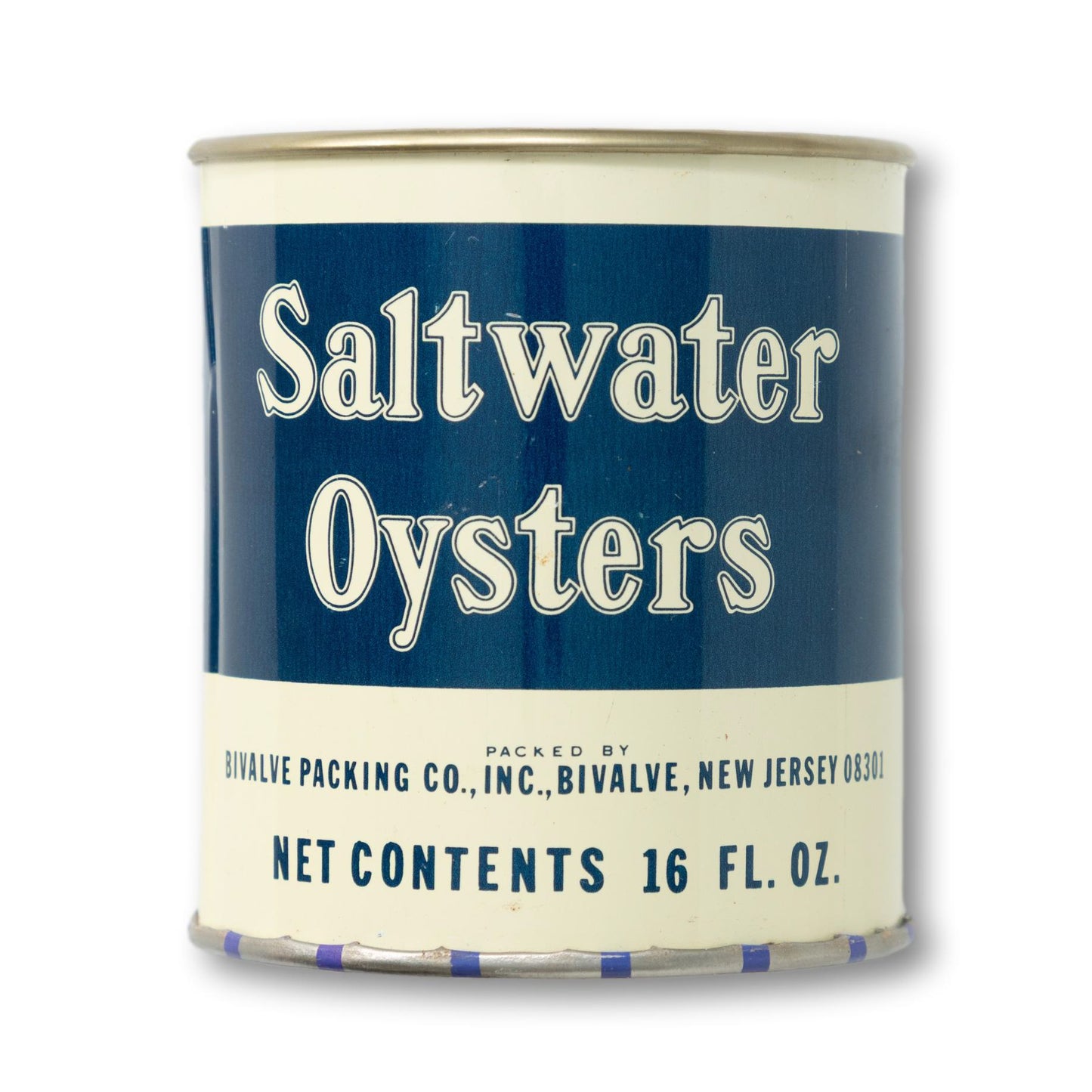"Saltwater Oysters" Tin