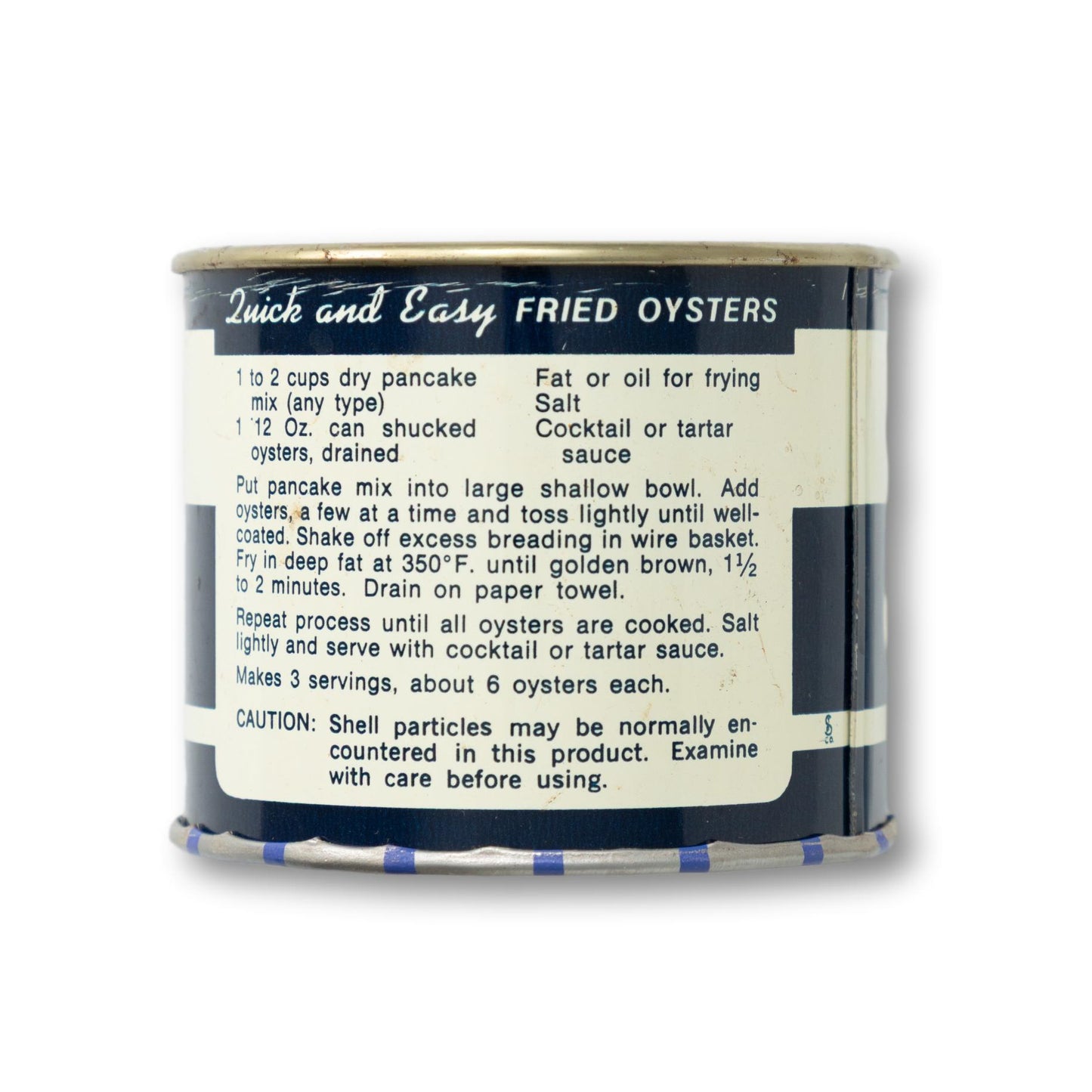 "Royal" Oysters Tin