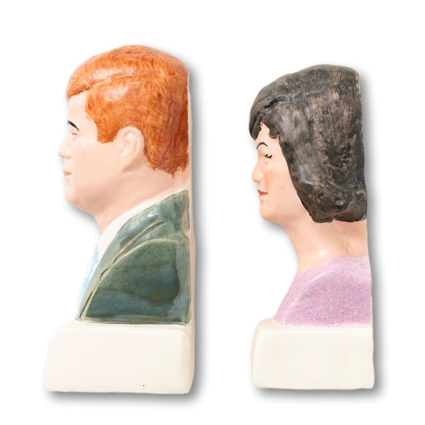 JFK & Jackie Busts