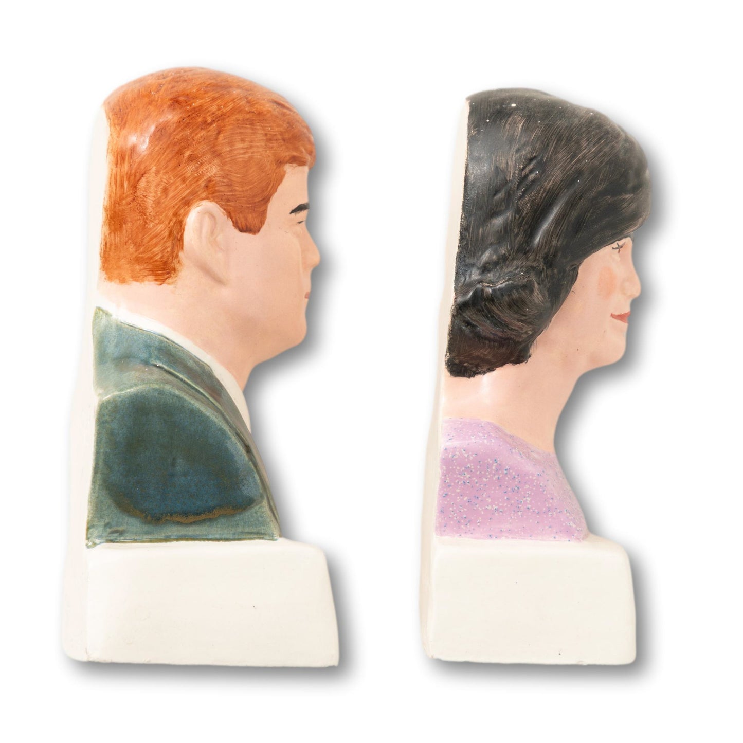 JFK & Jackie Busts