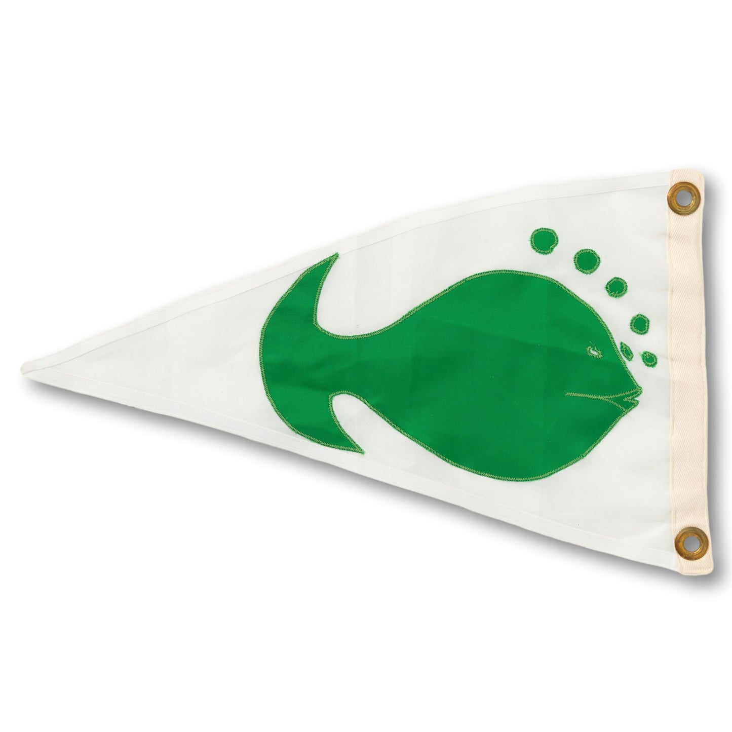 Green Fish Flag