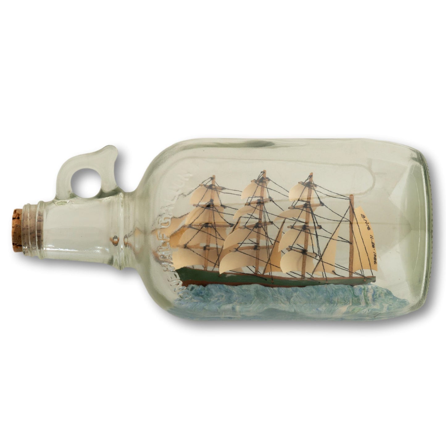 1/2 Gallon Ship in Bottle