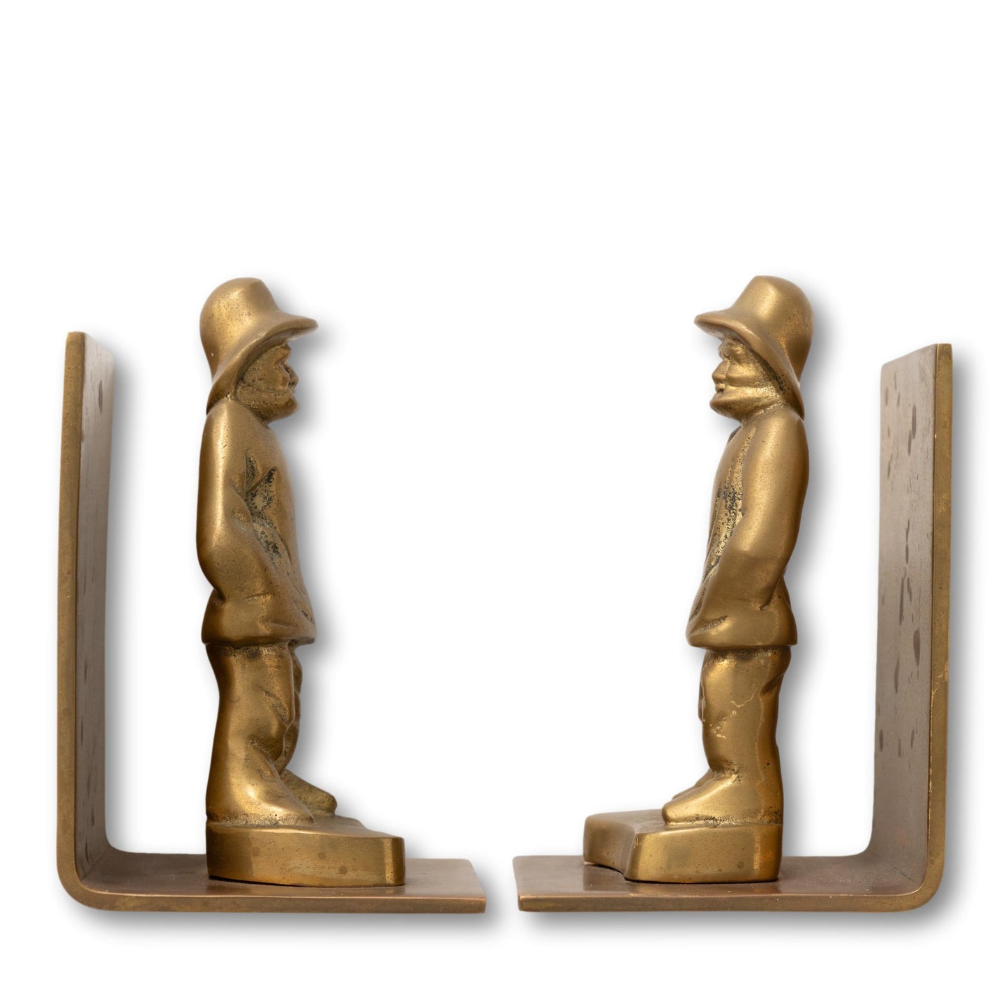 Brass Old Salt Bookends (Pair)