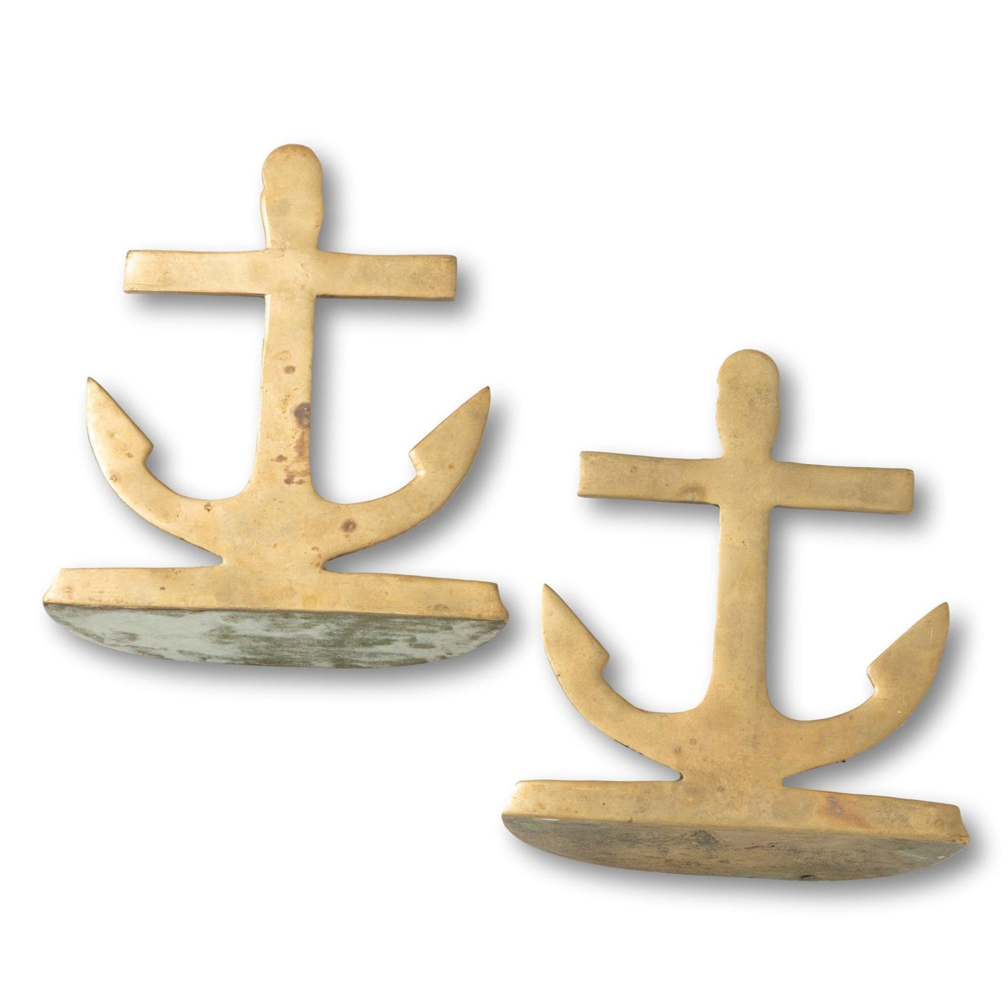 Unique Brass Anchor Book Ends