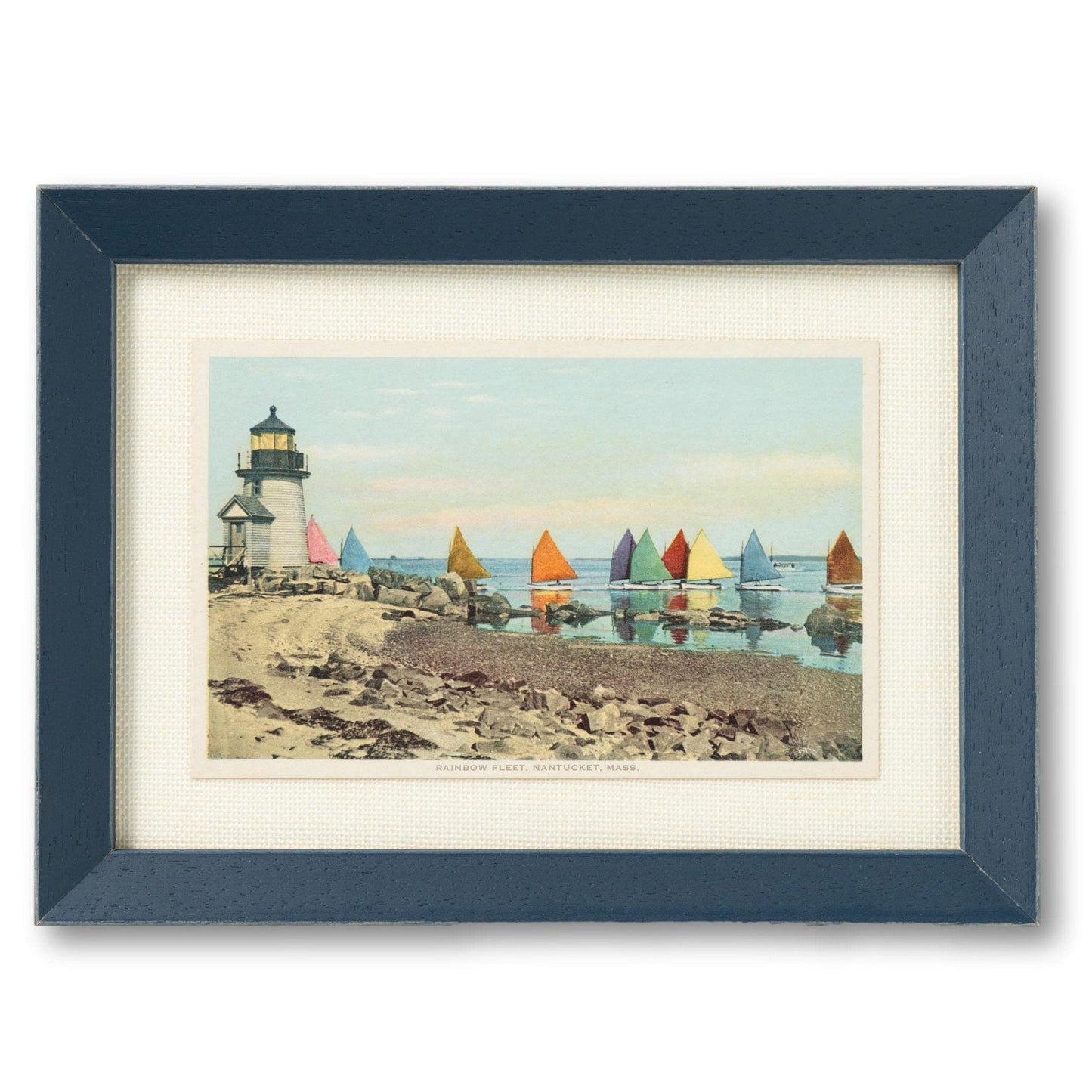 Framed Rainbow Fleet Postcard