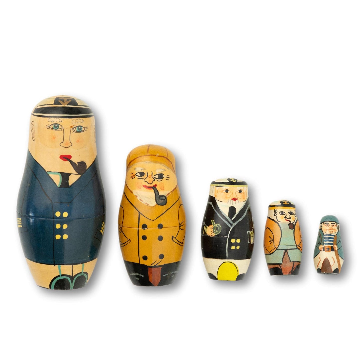 Nautical Nesting Dolls