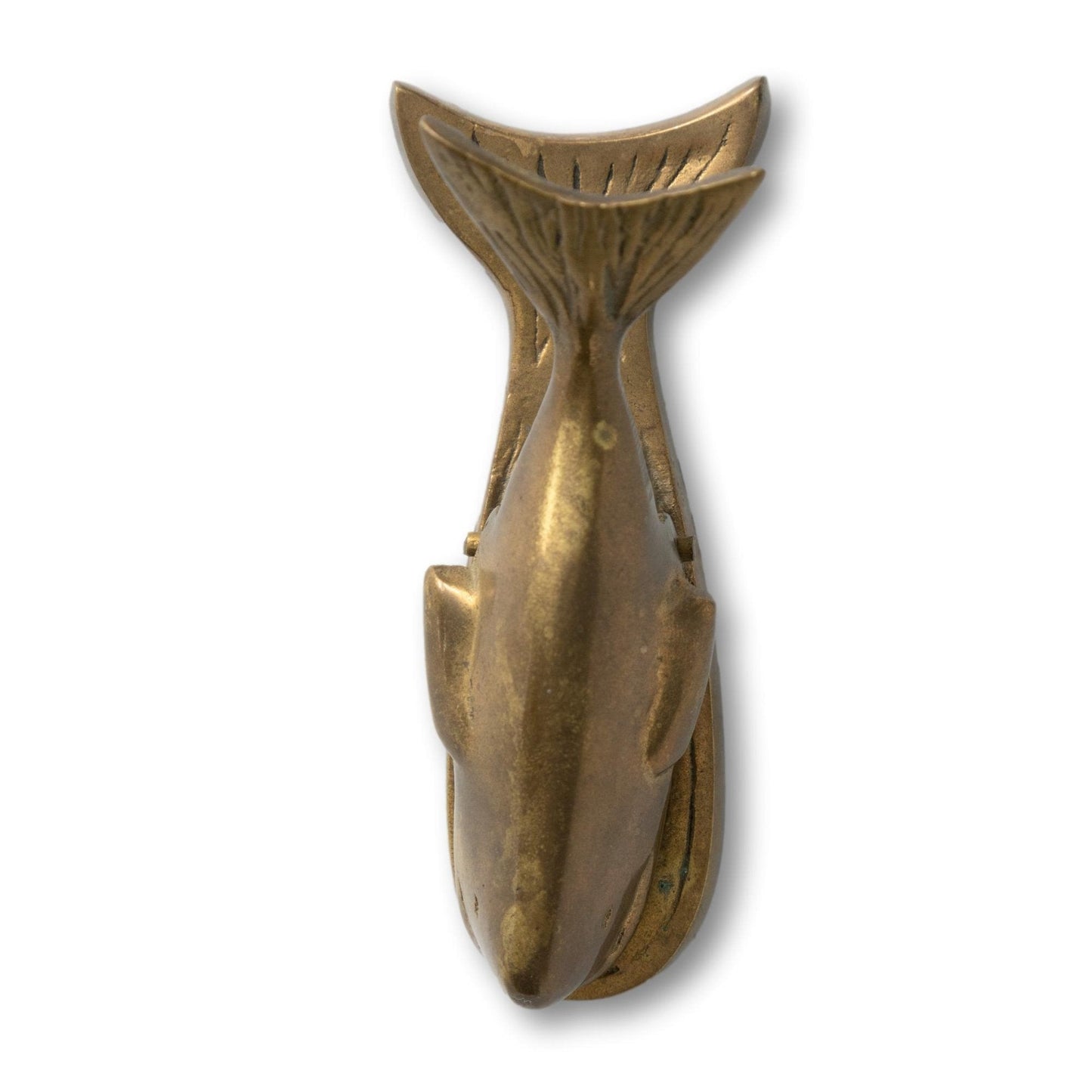 Brass Whale Clip