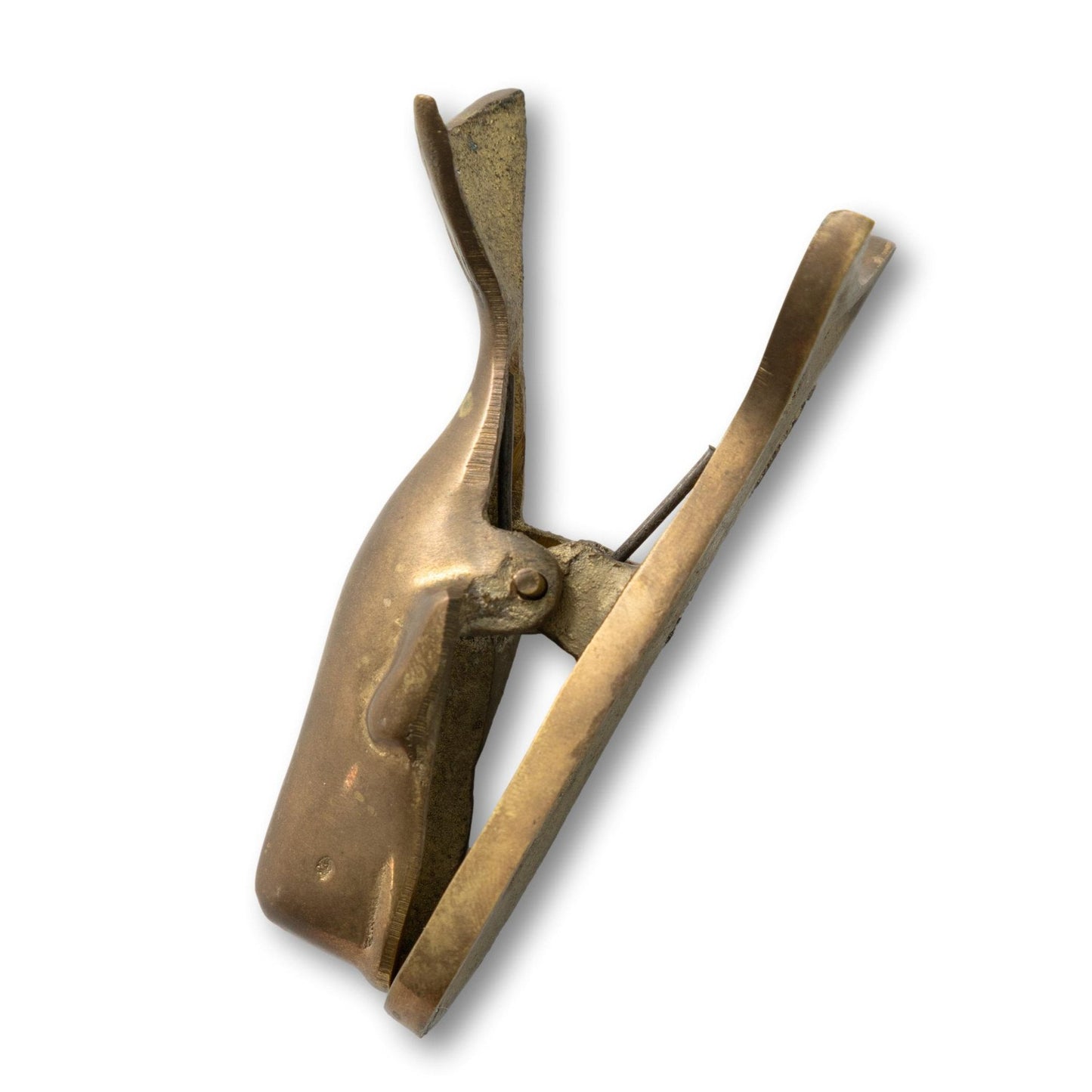Brass Whale Clip