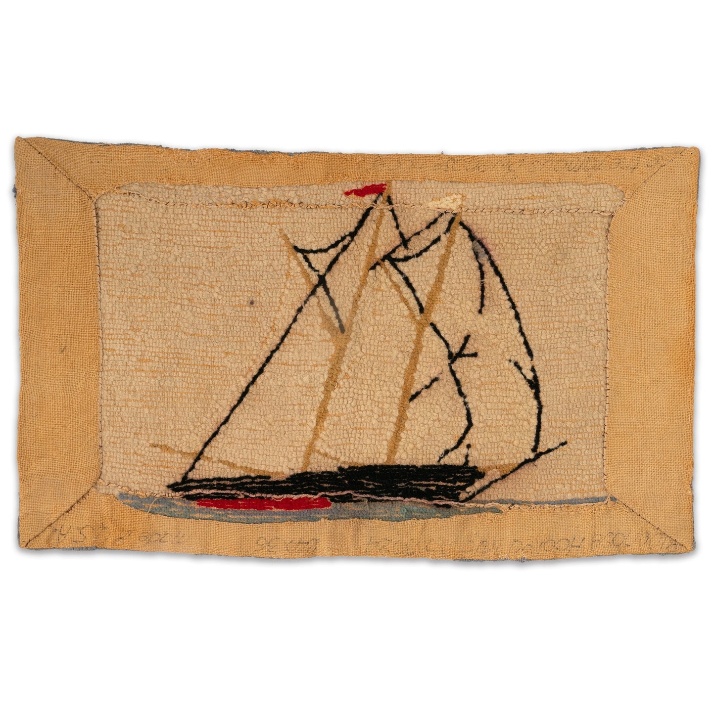 Bluenose Hooked Rug