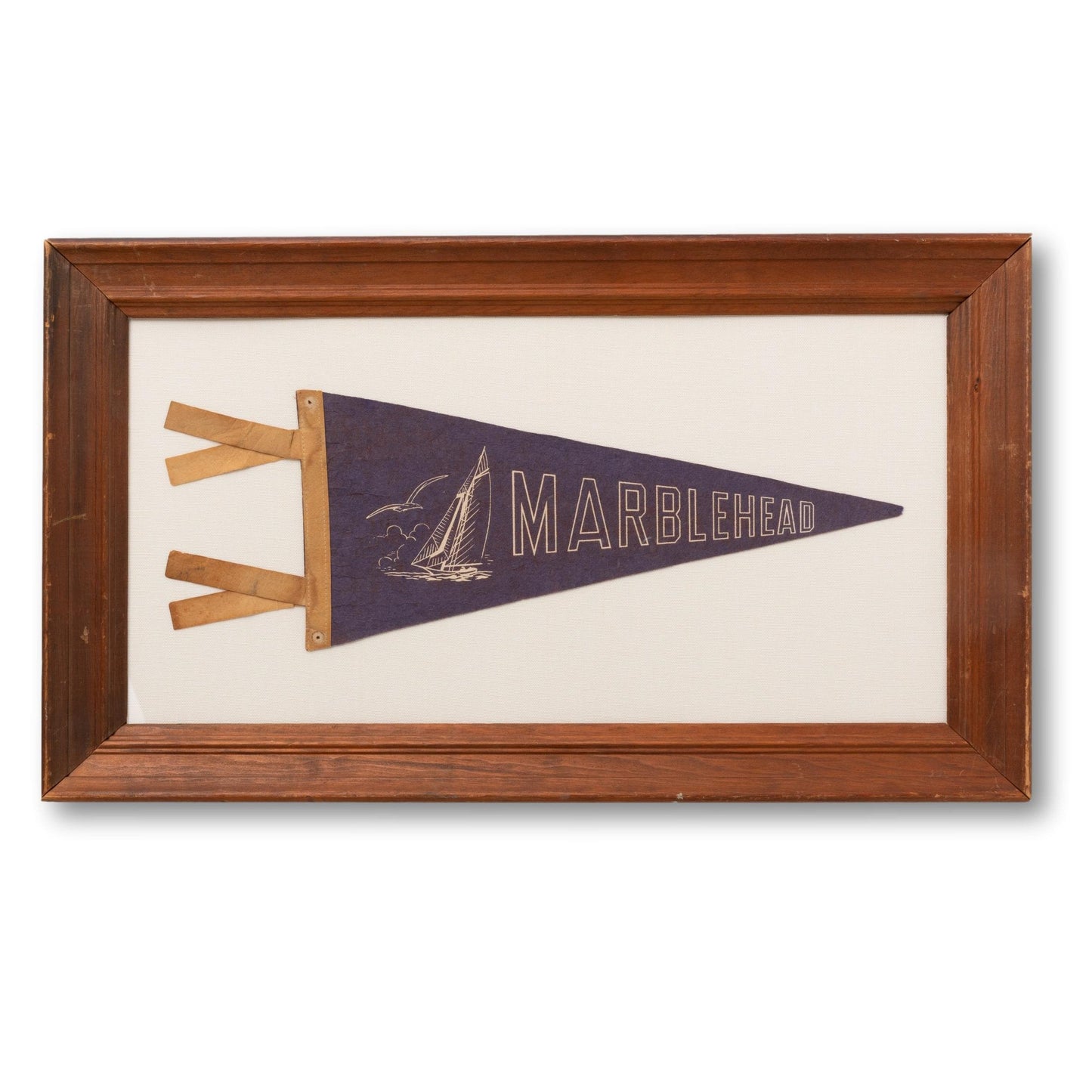 Framed Marblehead Pennant