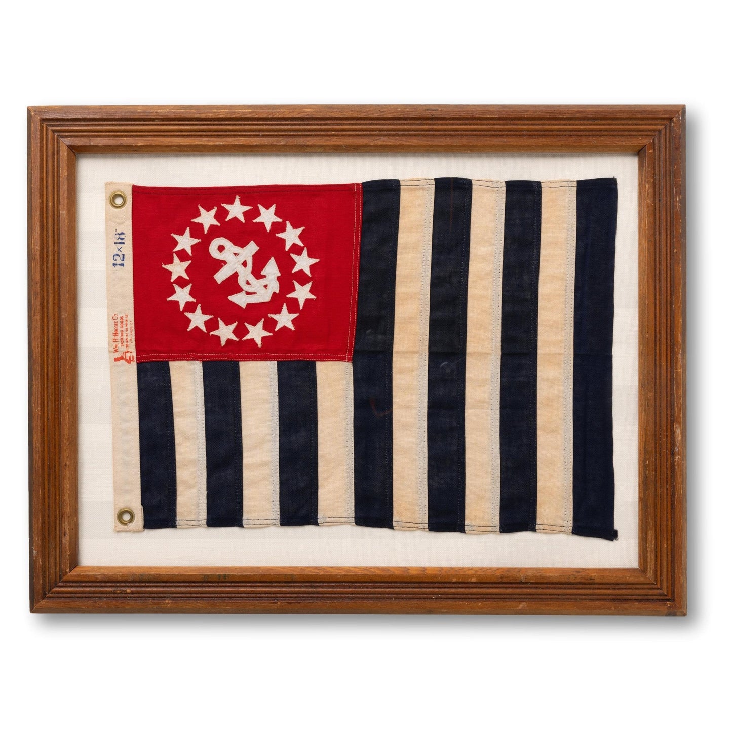 Framed Power Squadron Flag