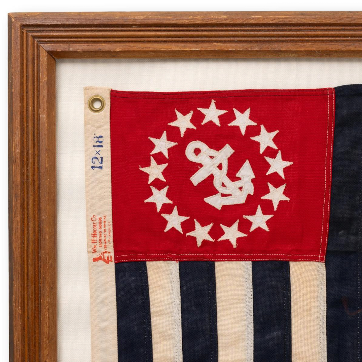 Framed Power Squadron Flag