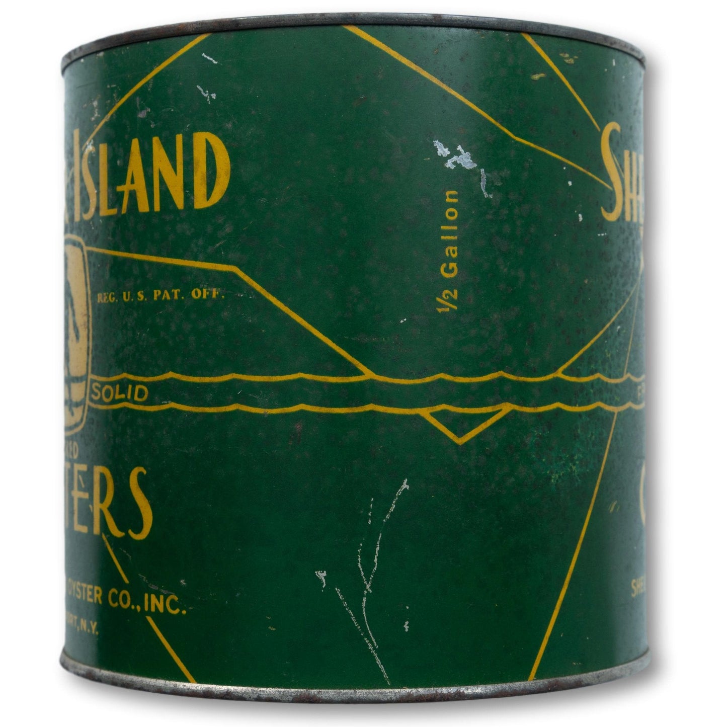 Shelter Island Oysters Tin