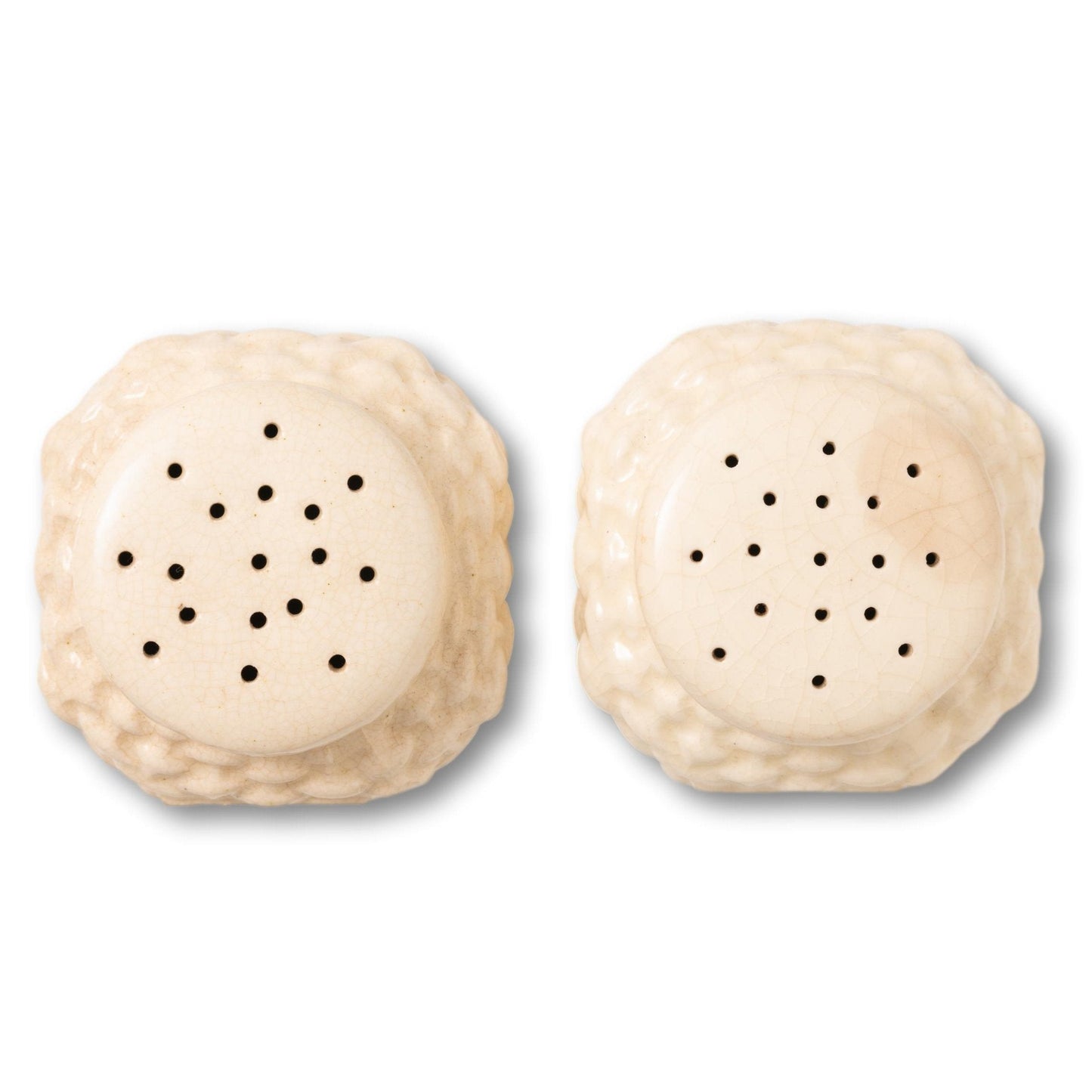 Basket Weave Salt & Pepper Shakers