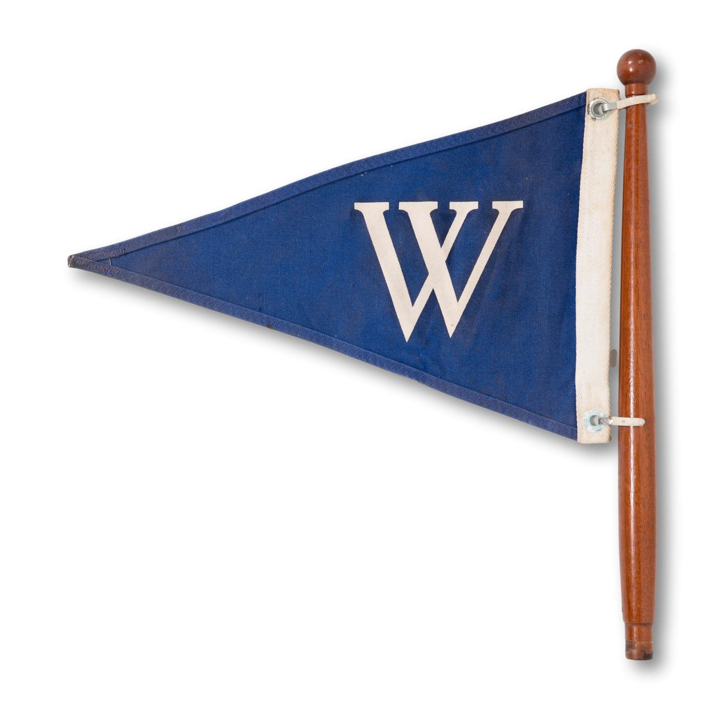 "W" Flag on Pole